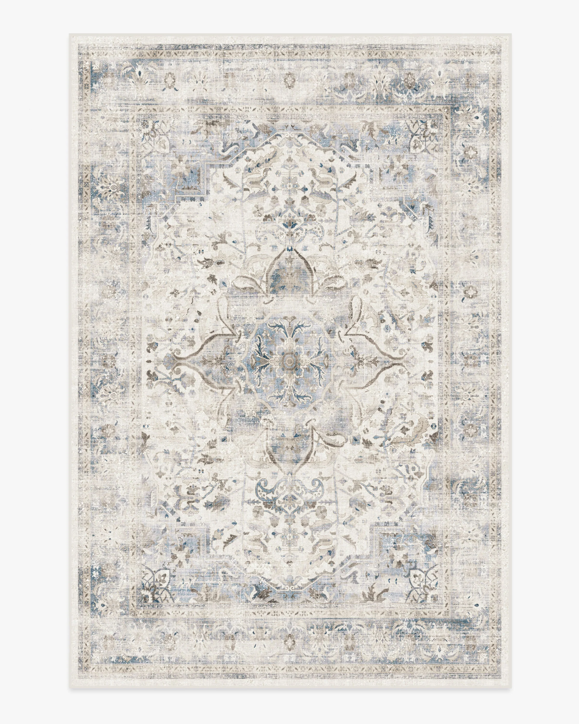 Sarrah Blue Quartz Flatwoven Rug - Image 15