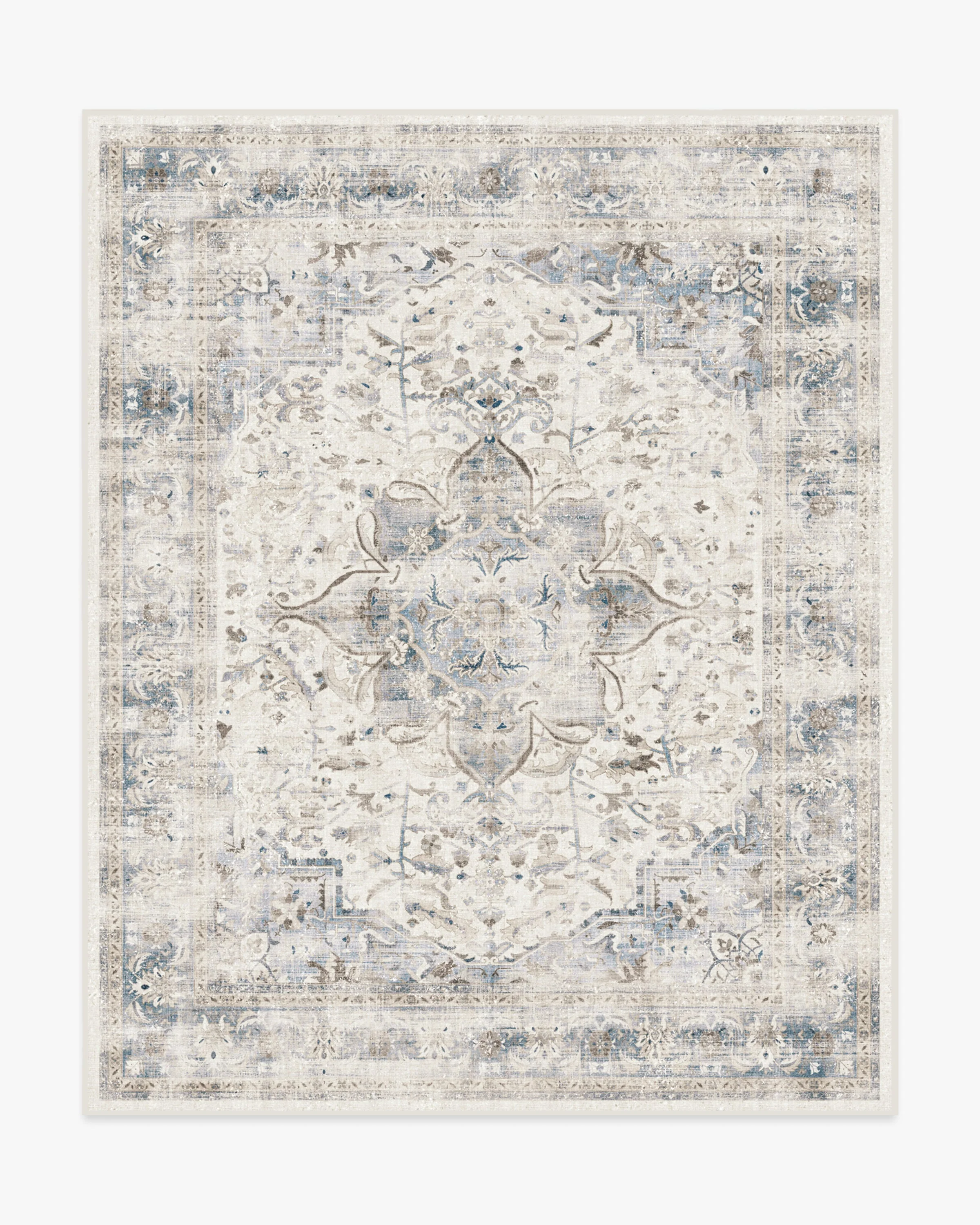 Sarrah Blue Quartz Flatwoven Rug - Image 16