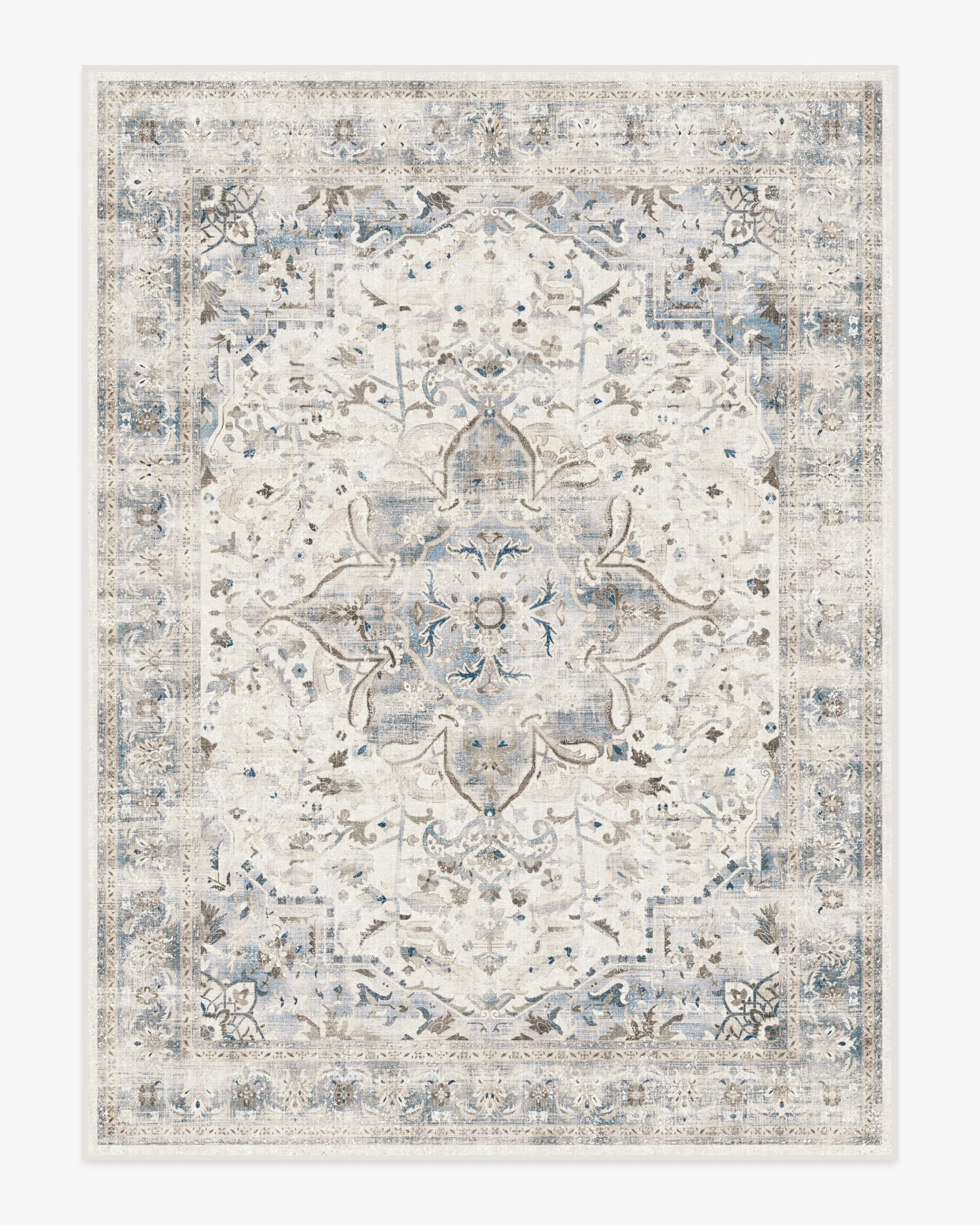 Sarrah Blue Quartz Flatwoven Rug - Image 17