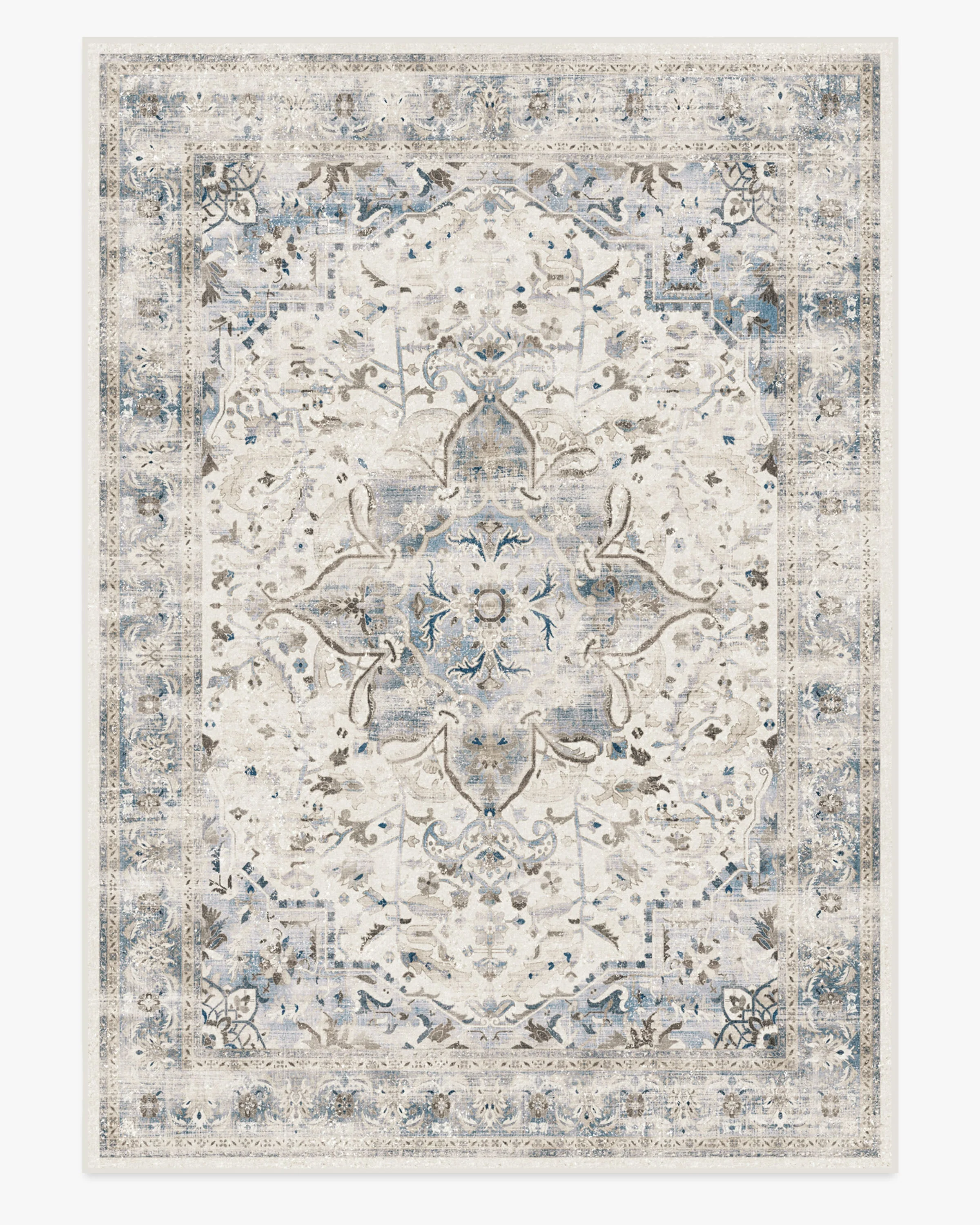 Sarrah Blue Quartz Flatwoven Rug - Image 18