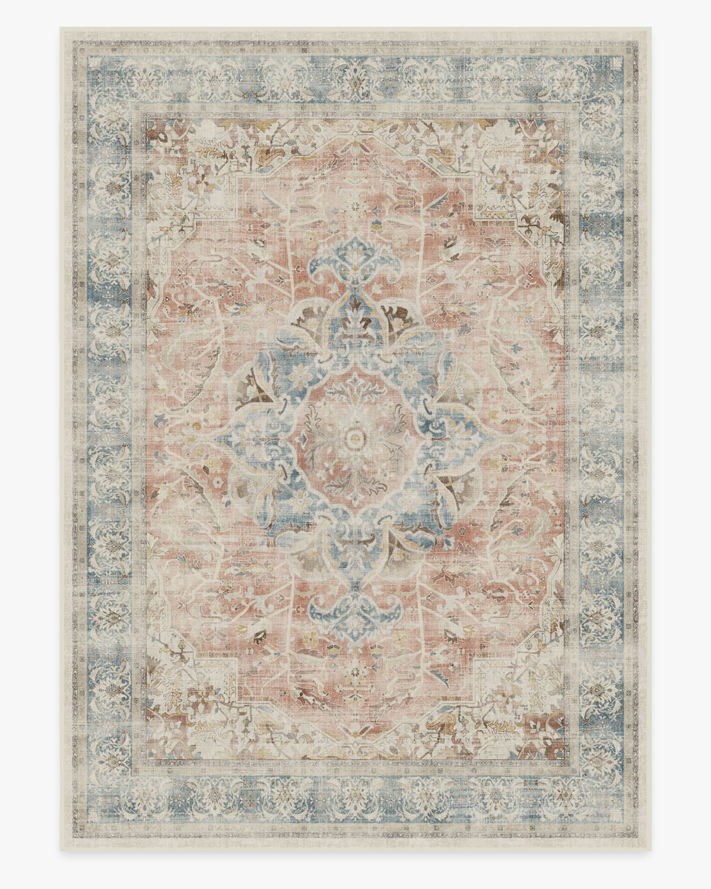 Sarrah Coral Flatwoven Rug - Image 18