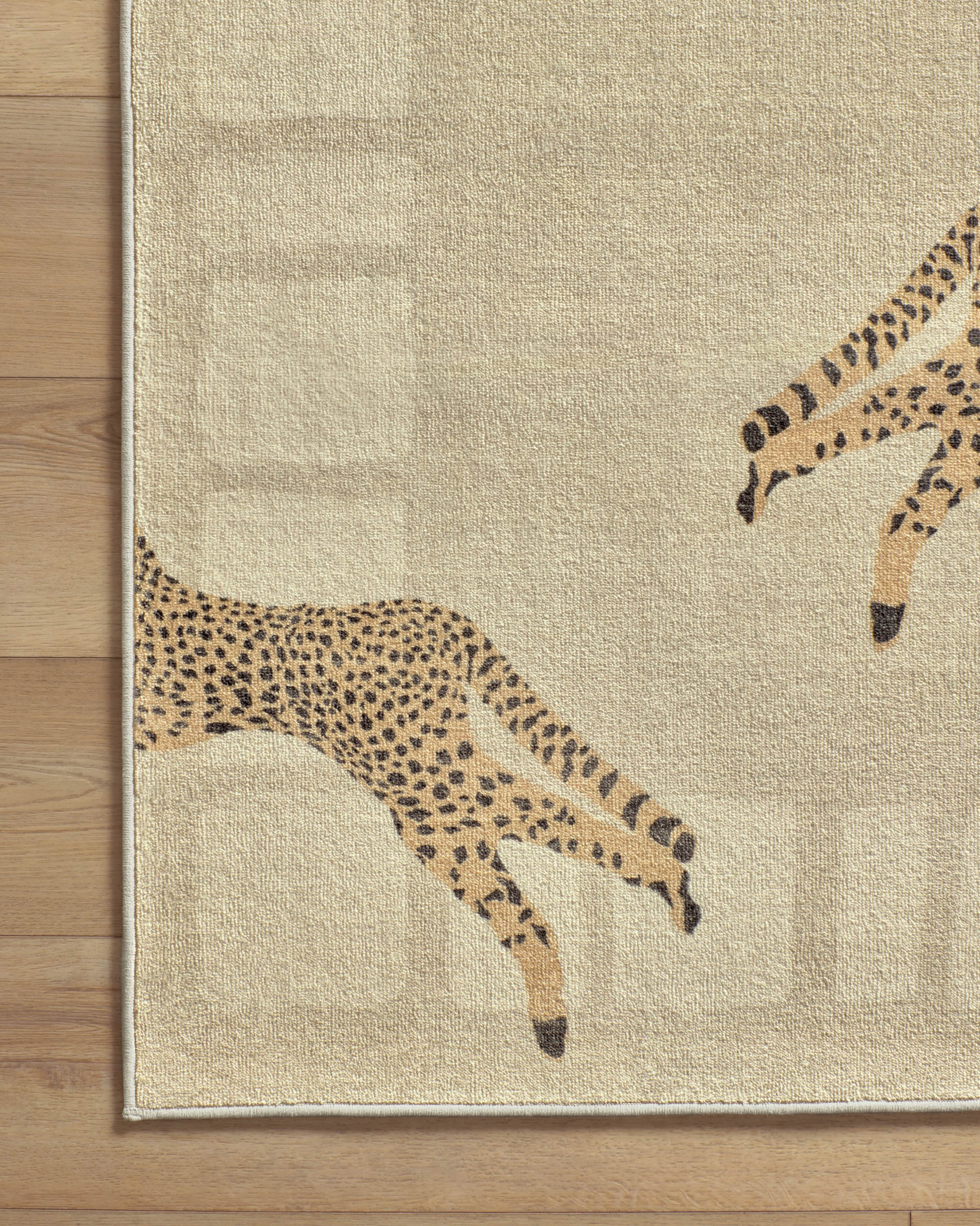 Leaping Cheetah Sand Rug by Scalamandré - Image 2