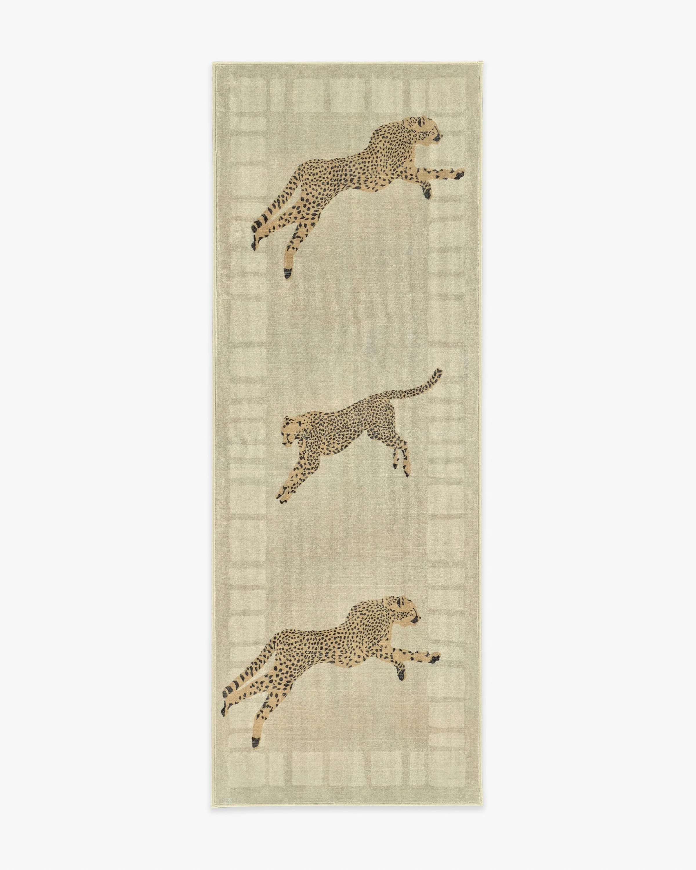 Leaping Cheetah Sand Rug by Scalamandré - Image 5