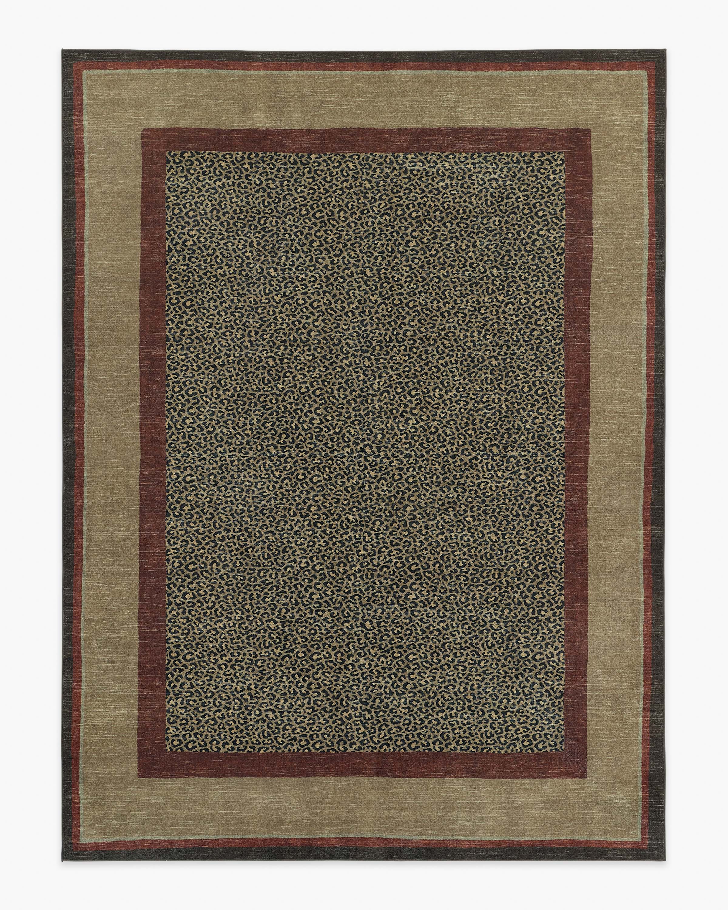 Panthera Tan & Rust Rug by Scalamandré - Image 16