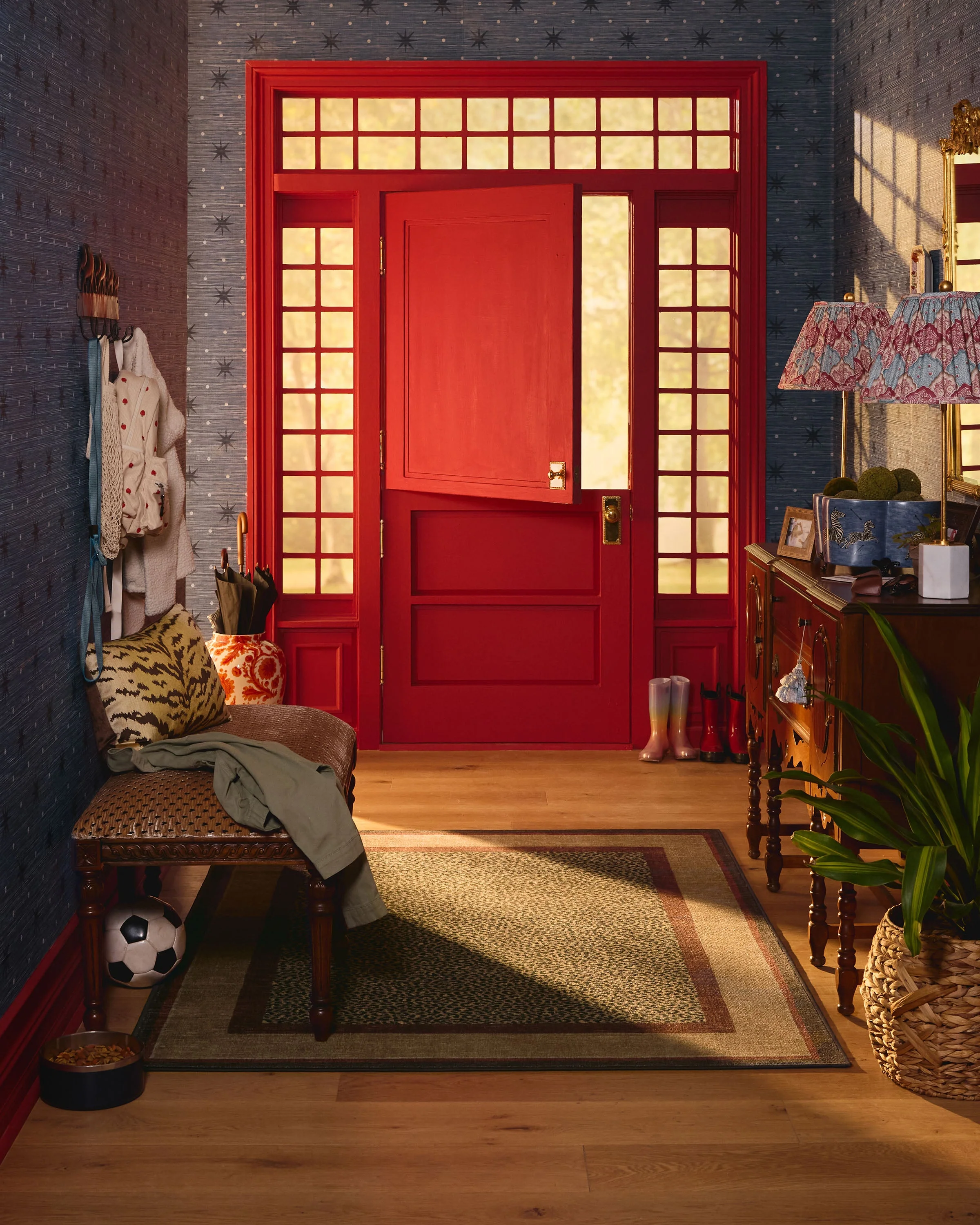 Panthera Tan & Rust Rug by Scalamandré - Image 2