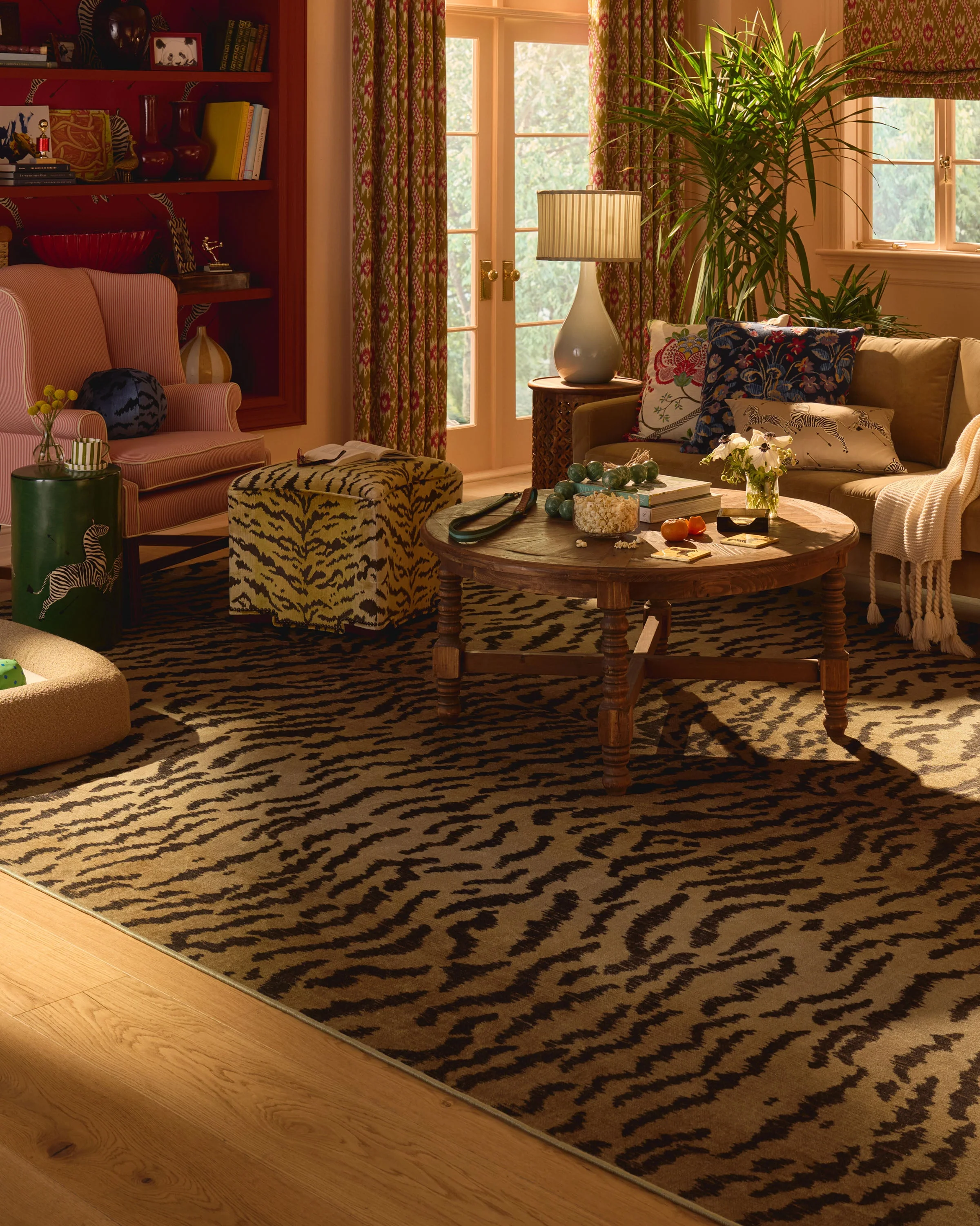 Tigre Gold Rug by Scalamandré - Image 5