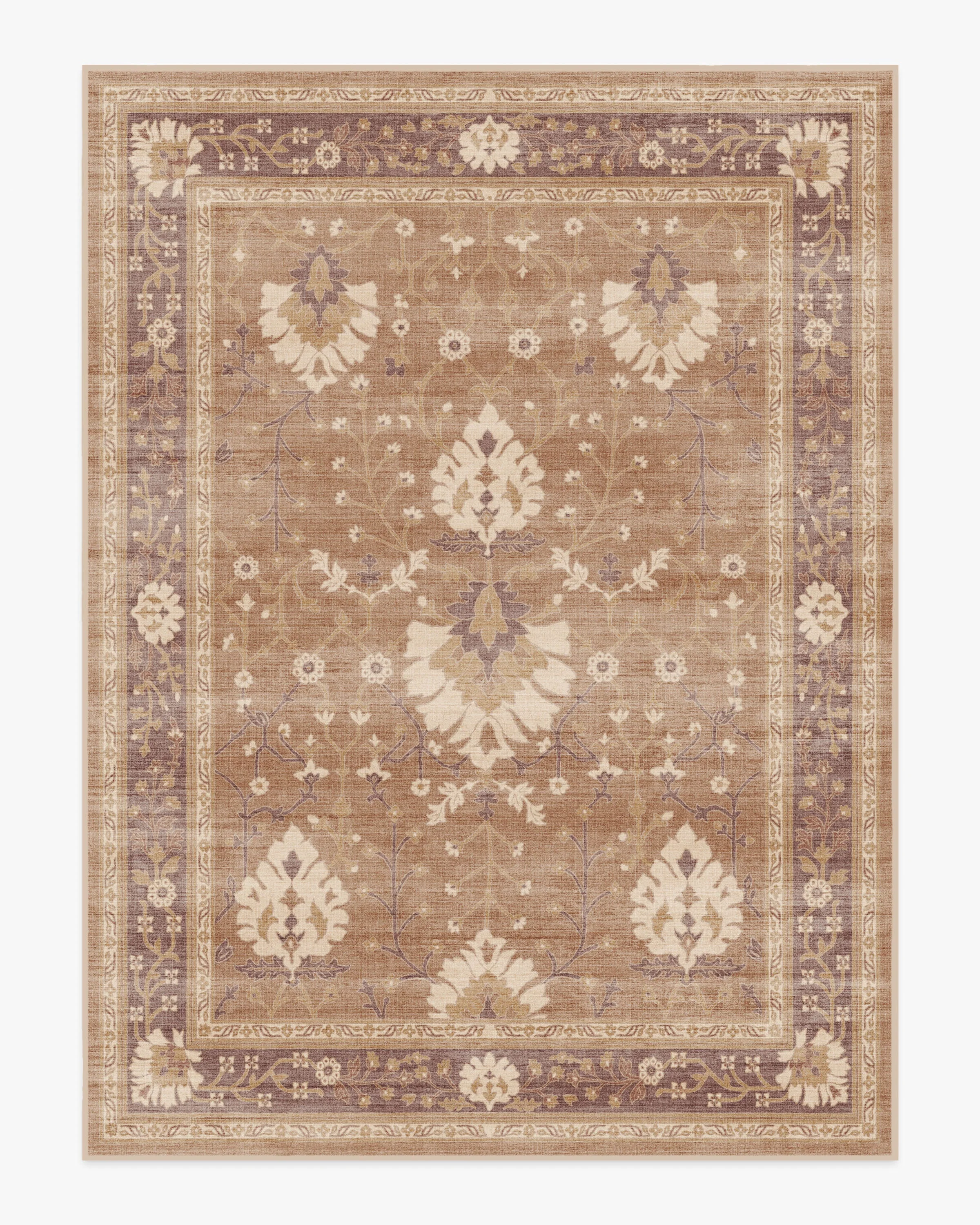 Serafina Taupe & Plum Rug - Image 11