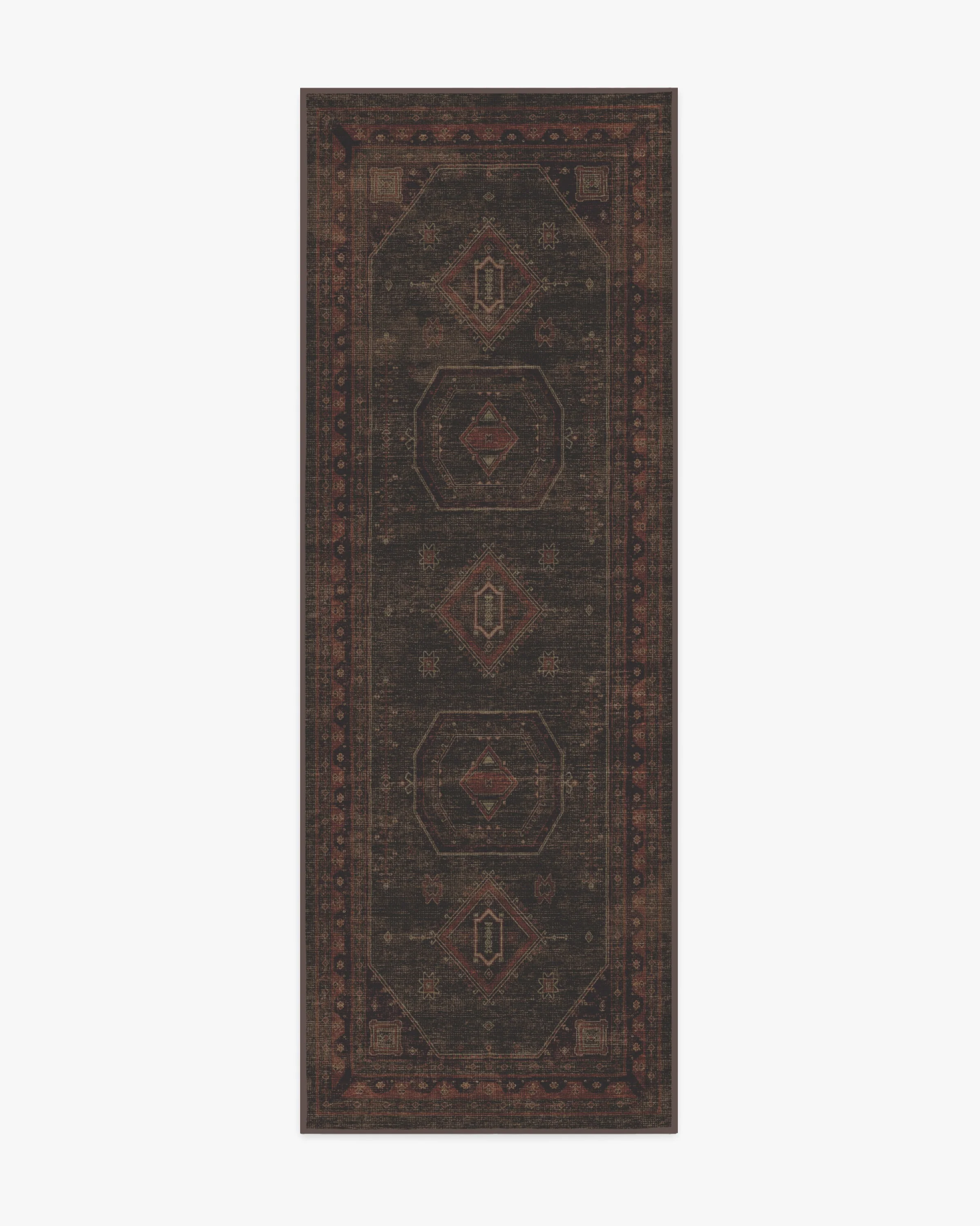 Shira Bordeaux Flatwoven Rug - Image 10