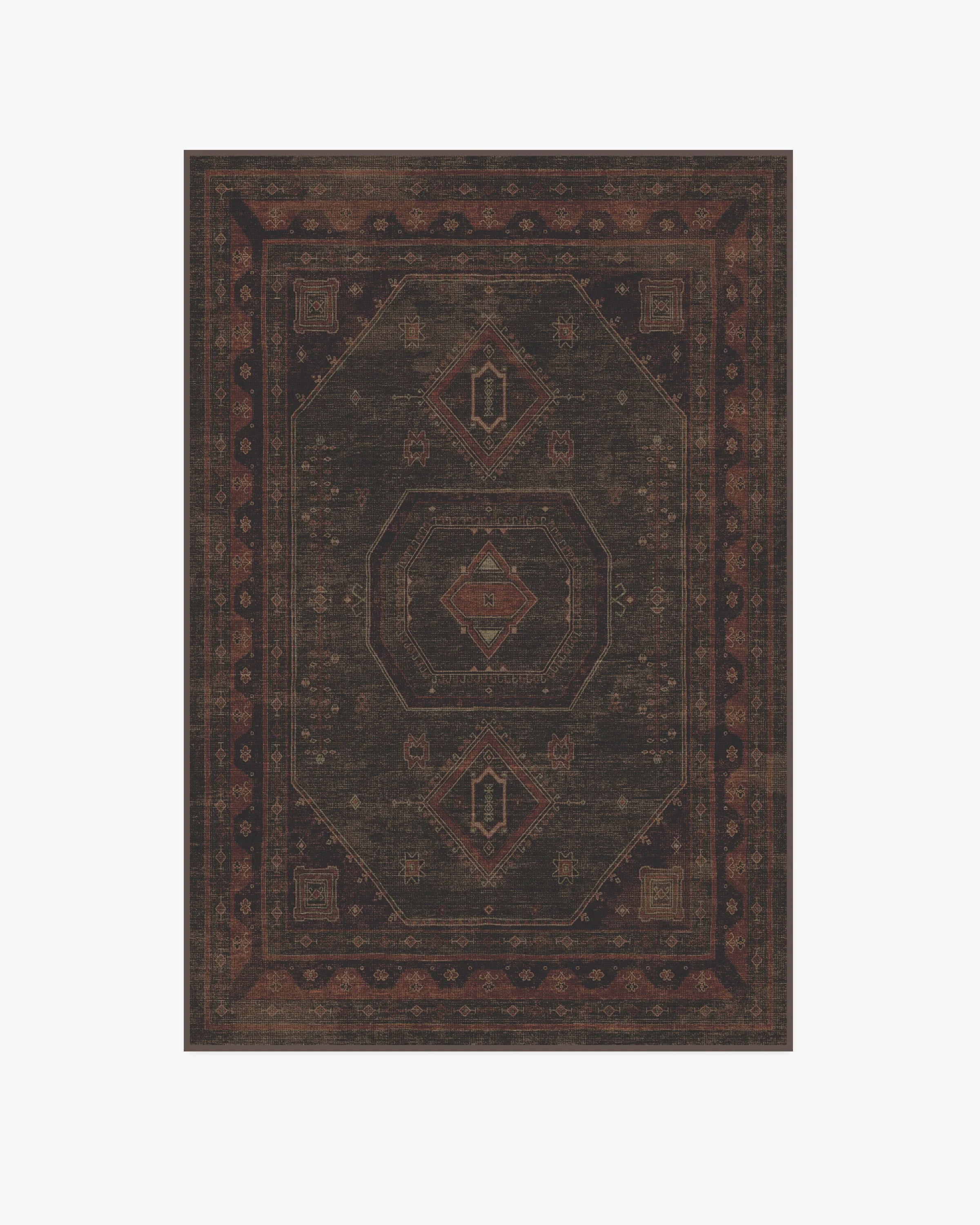 Shira Bordeaux Flatwoven Rug - Image 14