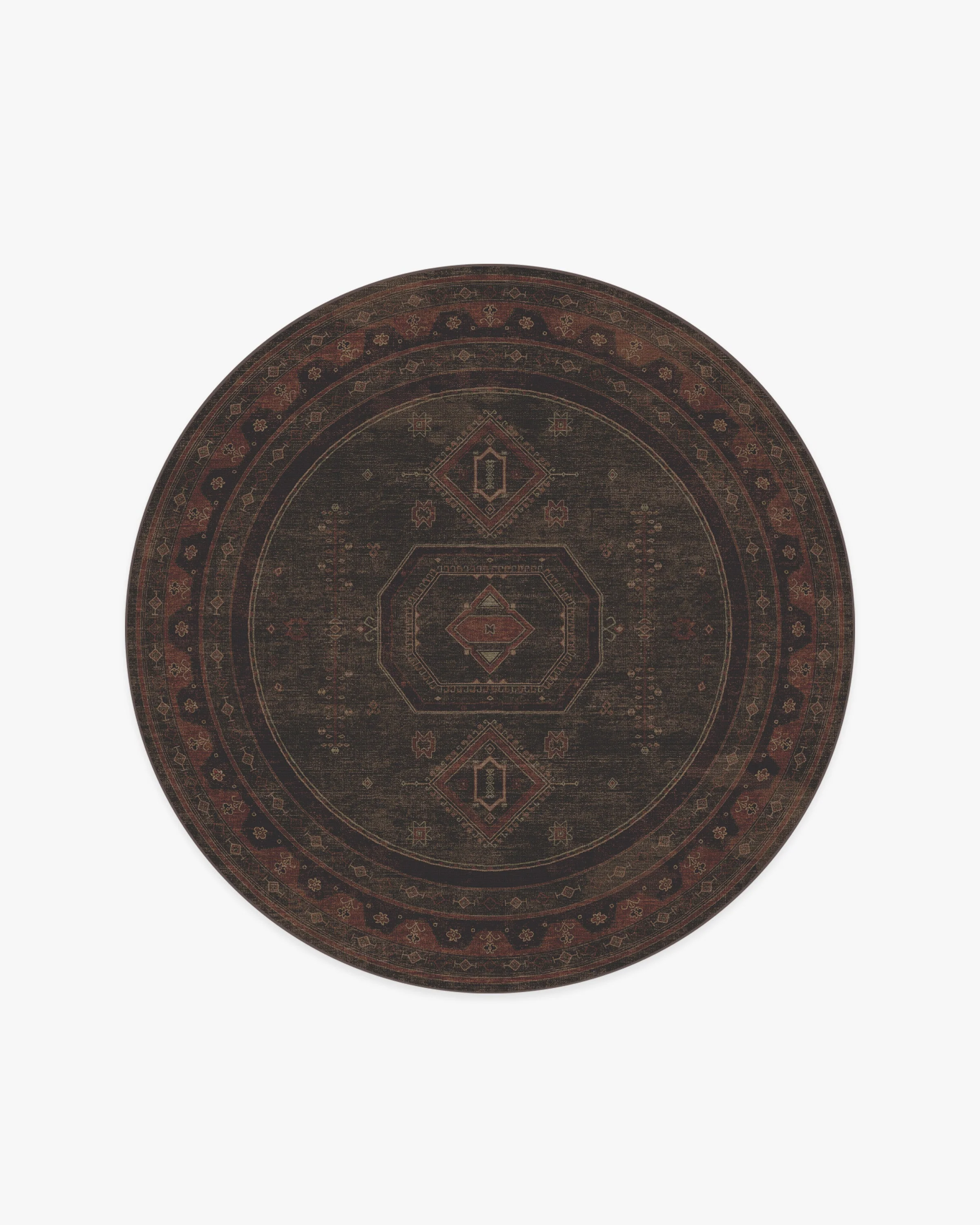 Shira Bordeaux Flatwoven Rug - Image 19