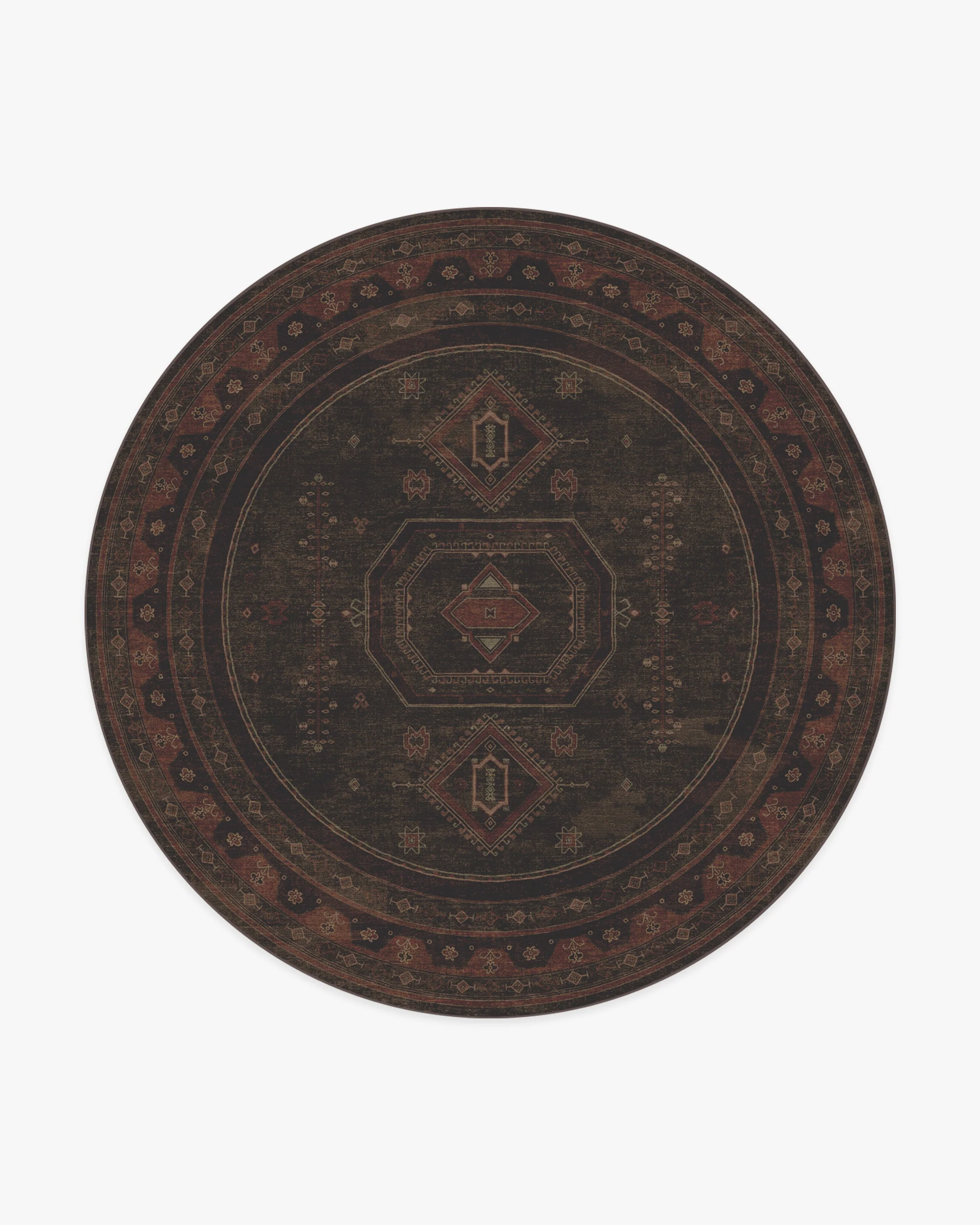 Shira Bordeaux Flatwoven Rug - Image 20