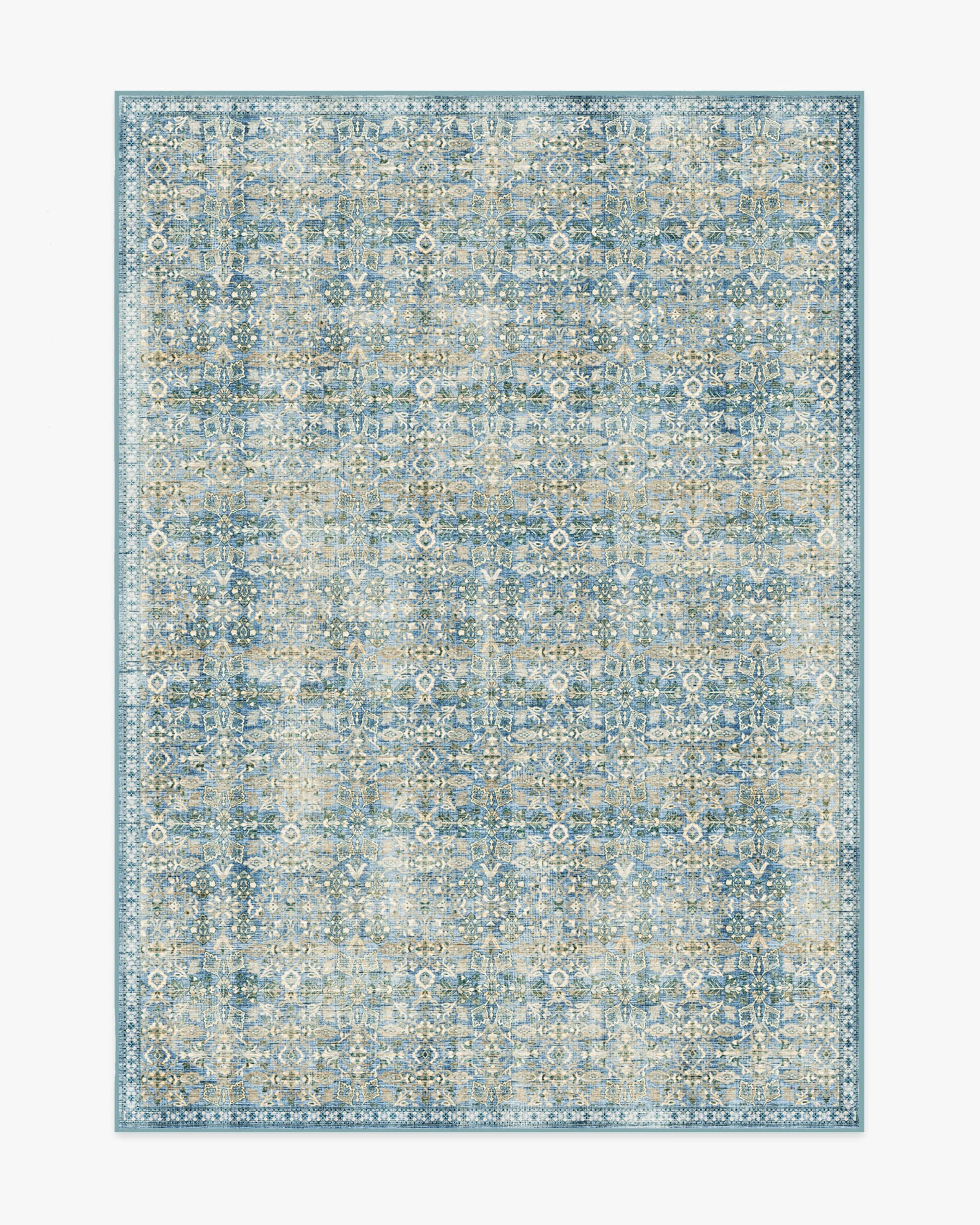 Sierra Blue Flatwoven Rug