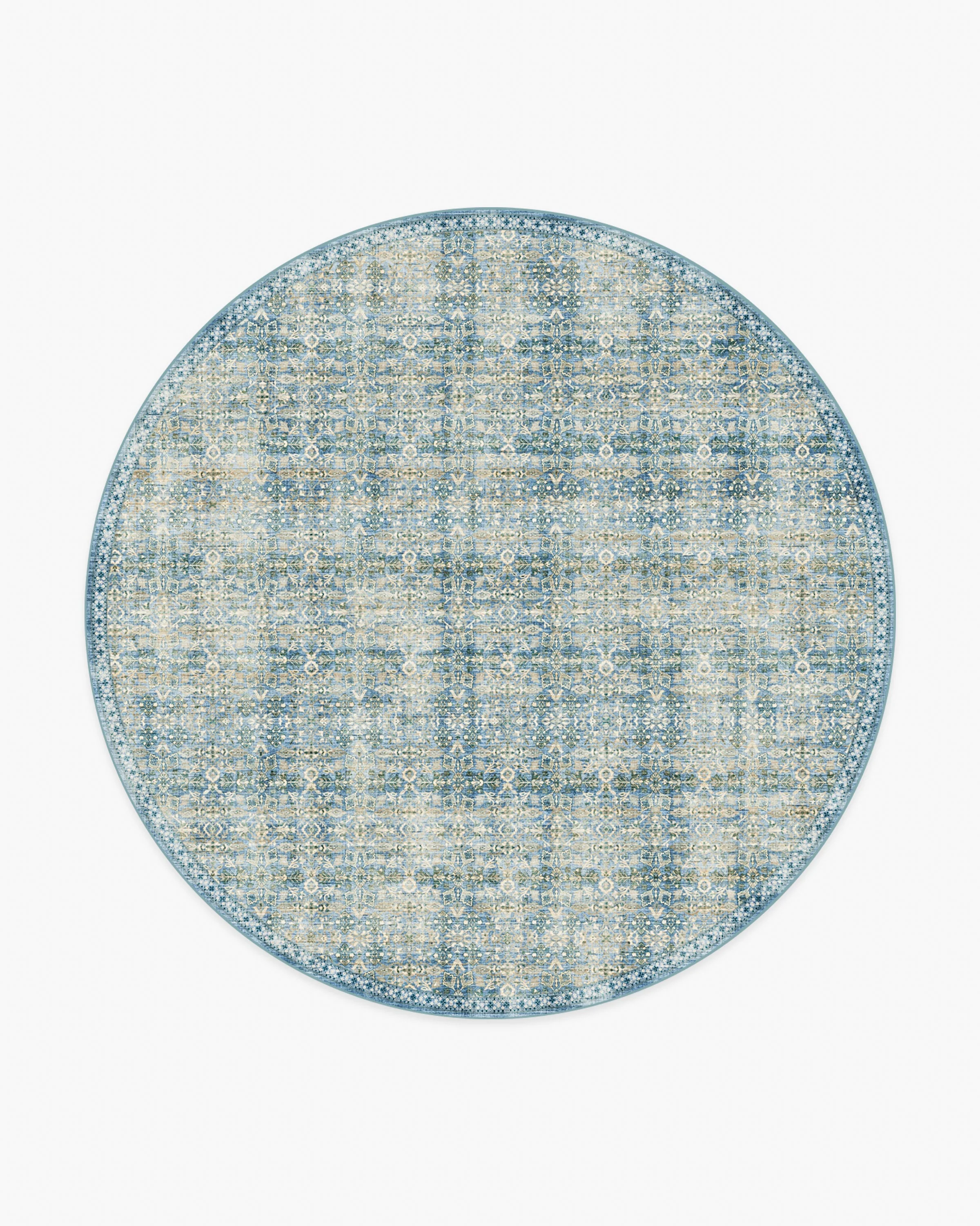 Sierra Blue Flatwoven Rug - Image 18