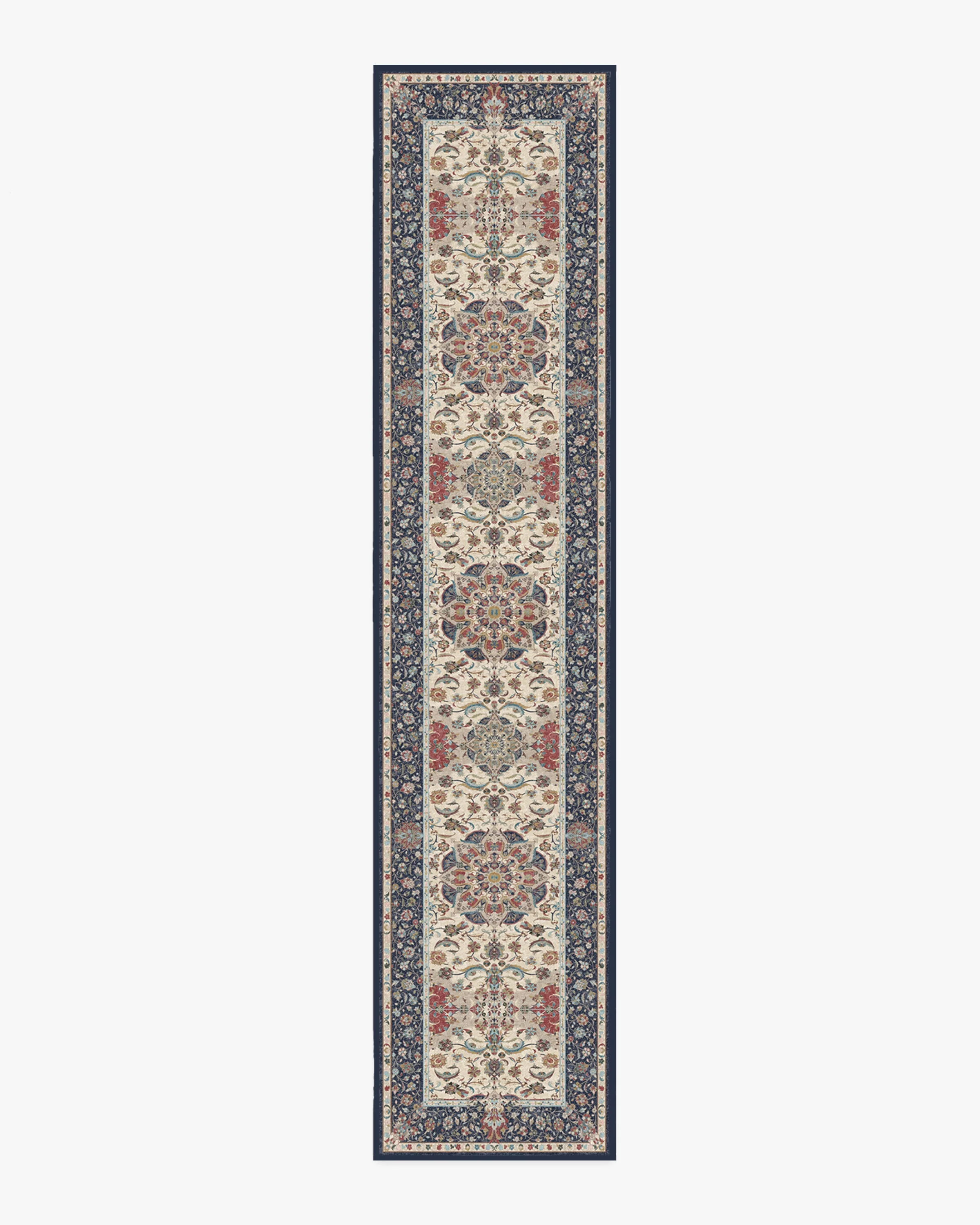 Sima Royal Blue Flatwoven Rug - Image 12