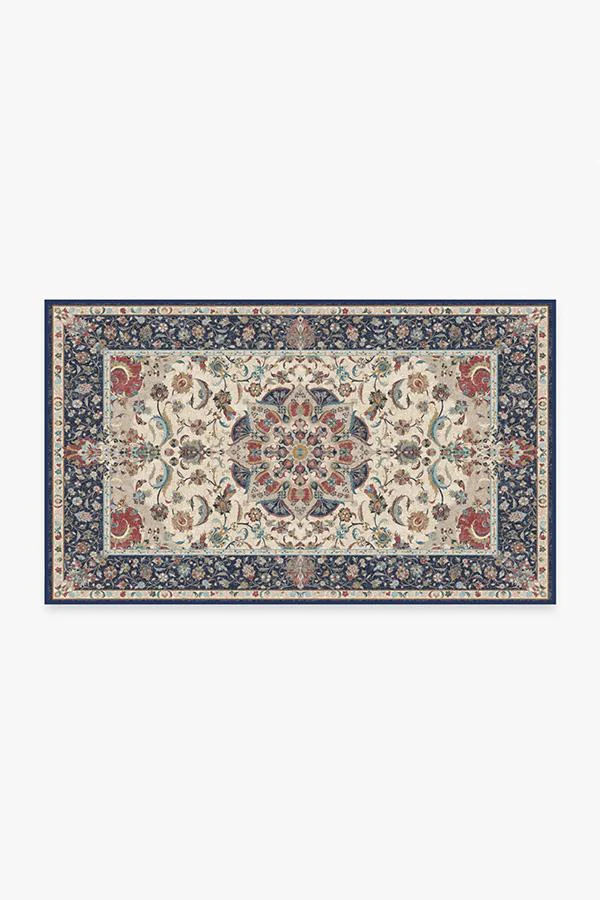 Sima Royal Blue Flatwoven Rug - Image 13
