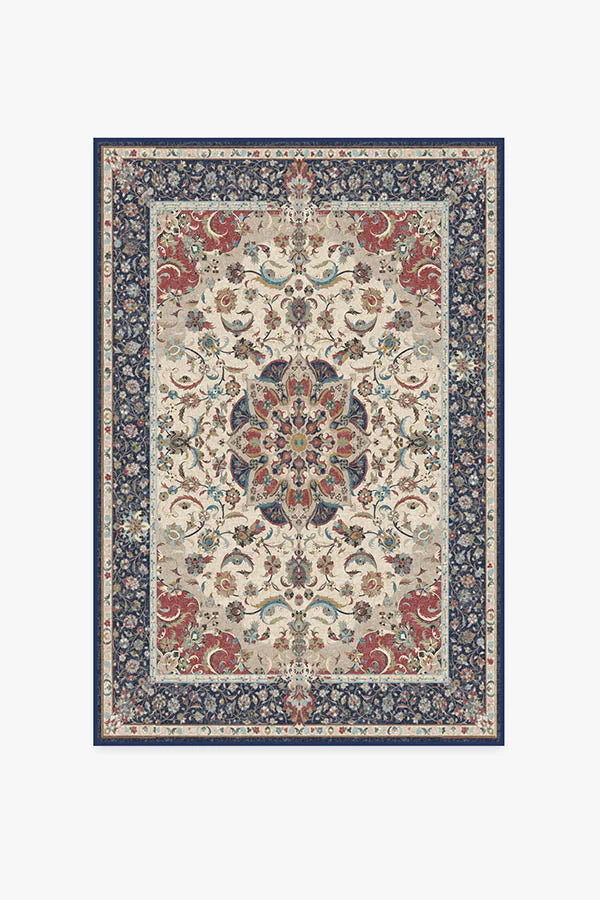 Sima Royal Blue Flatwoven Rug - Image 14