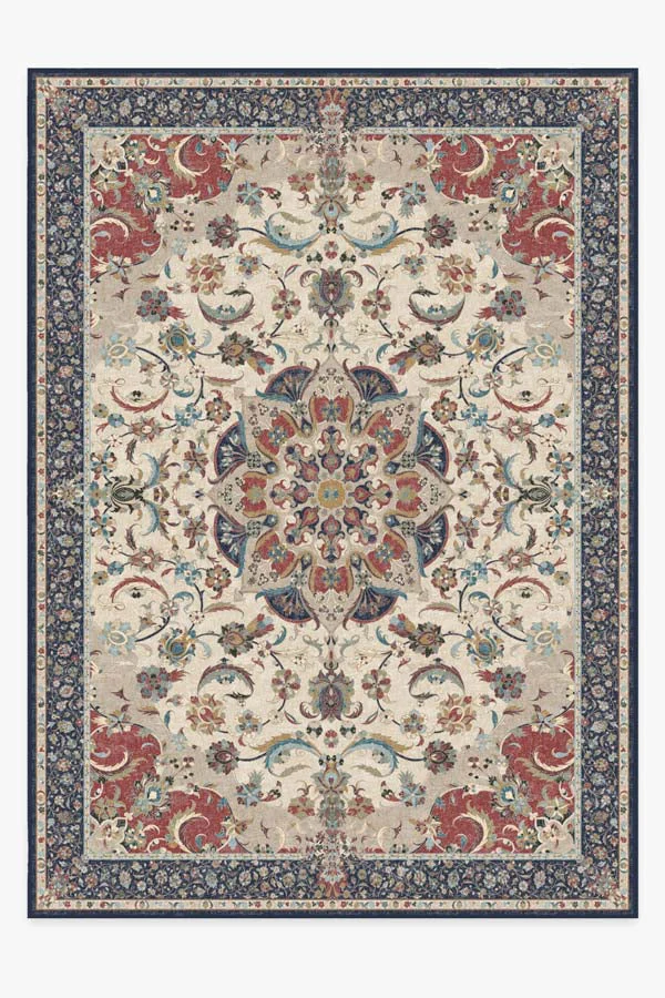 Sima Royal Blue Flatwoven Rug - Image 18