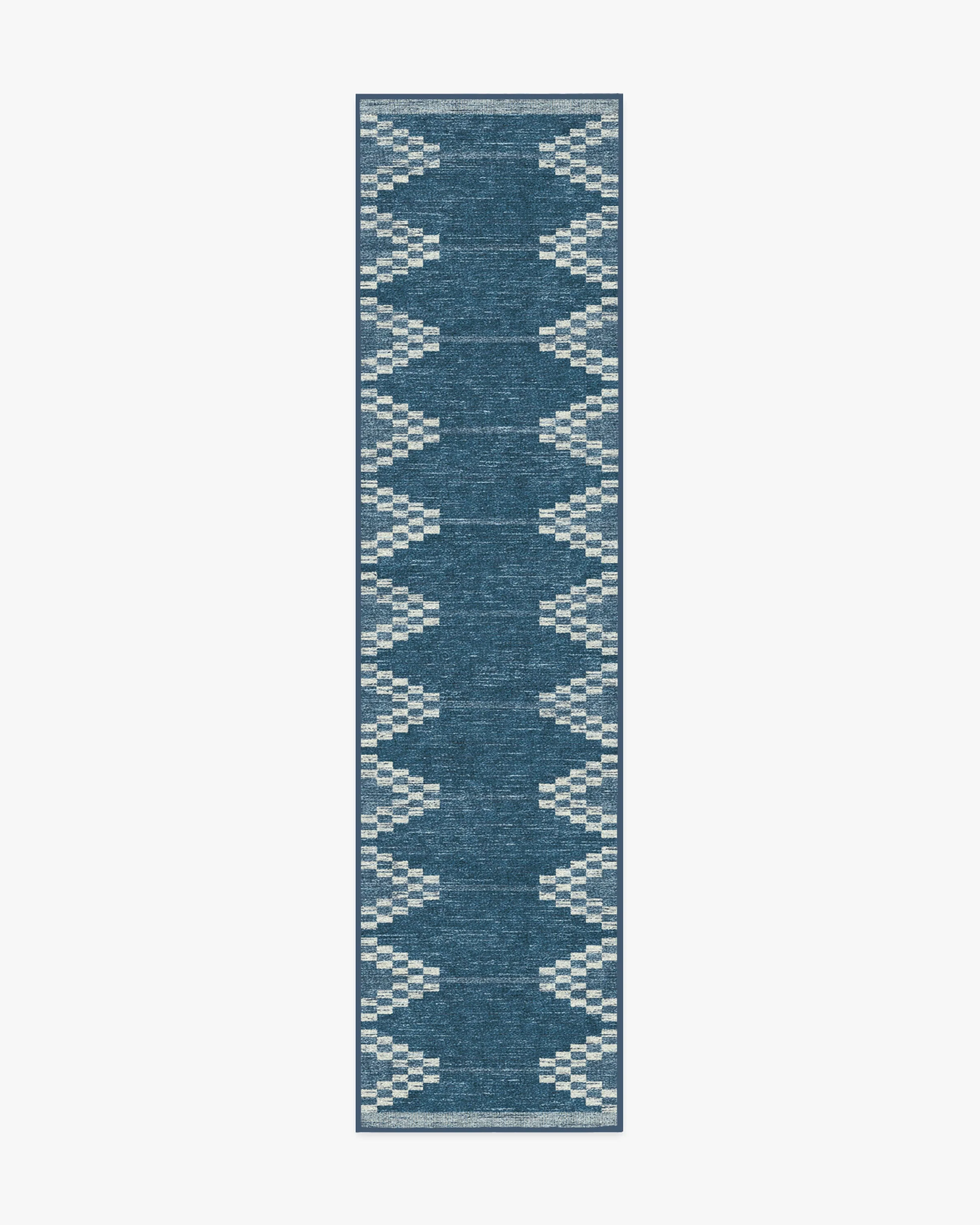 Sloane Blue Flatwoven Rug - Image 11
