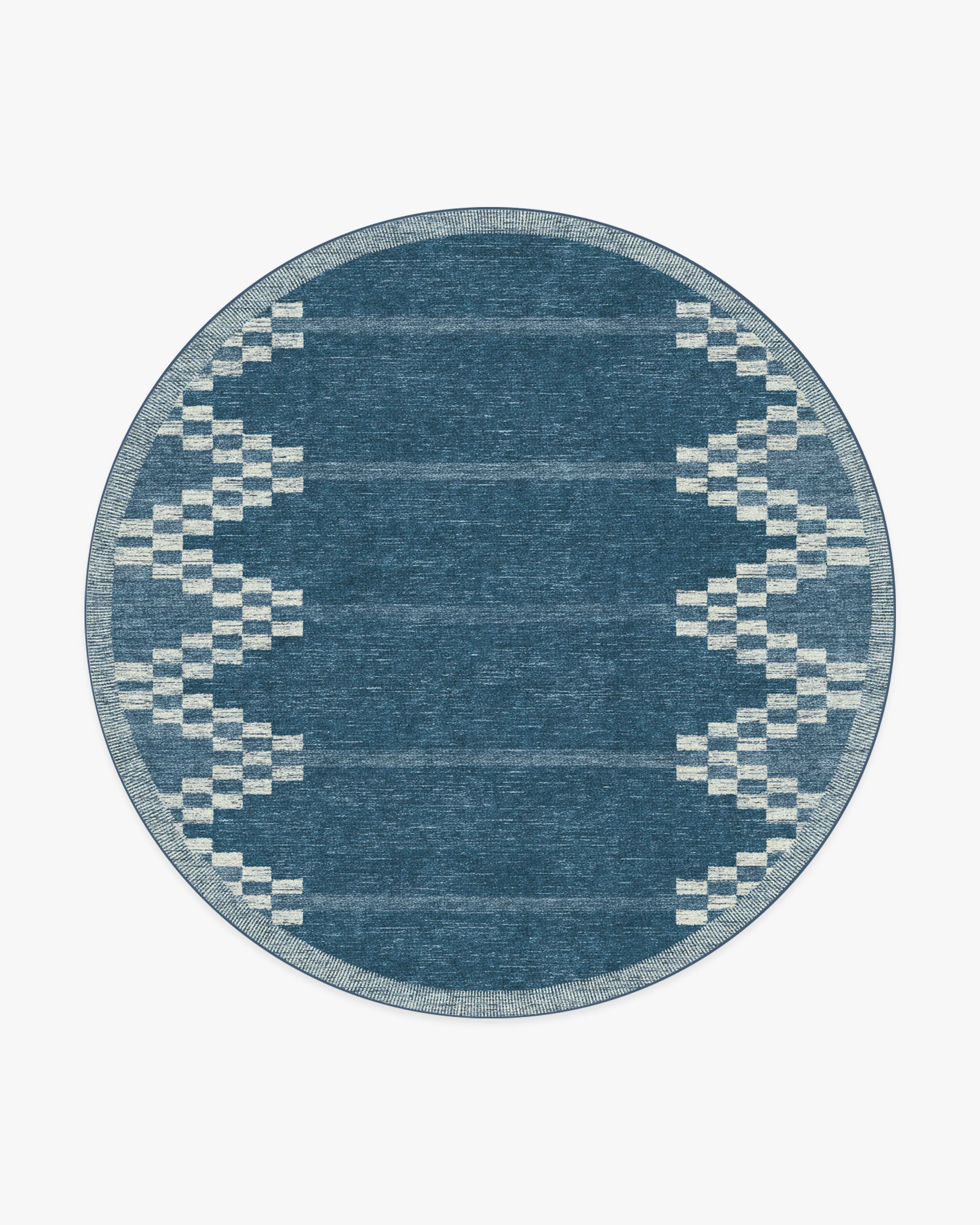 Sloane Blue Flatwoven Rug - Image 20