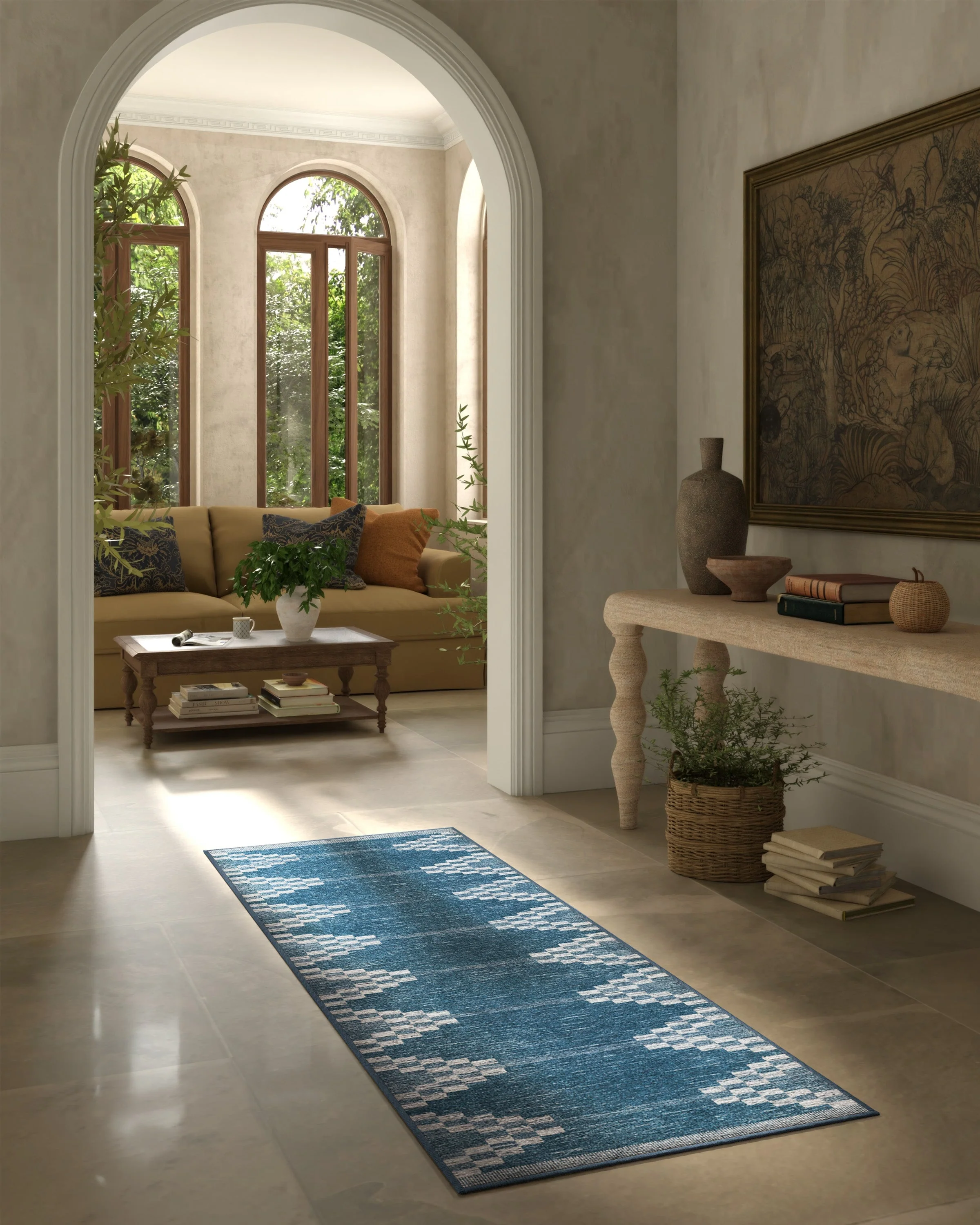 Sloane Blue Rug - Image 17