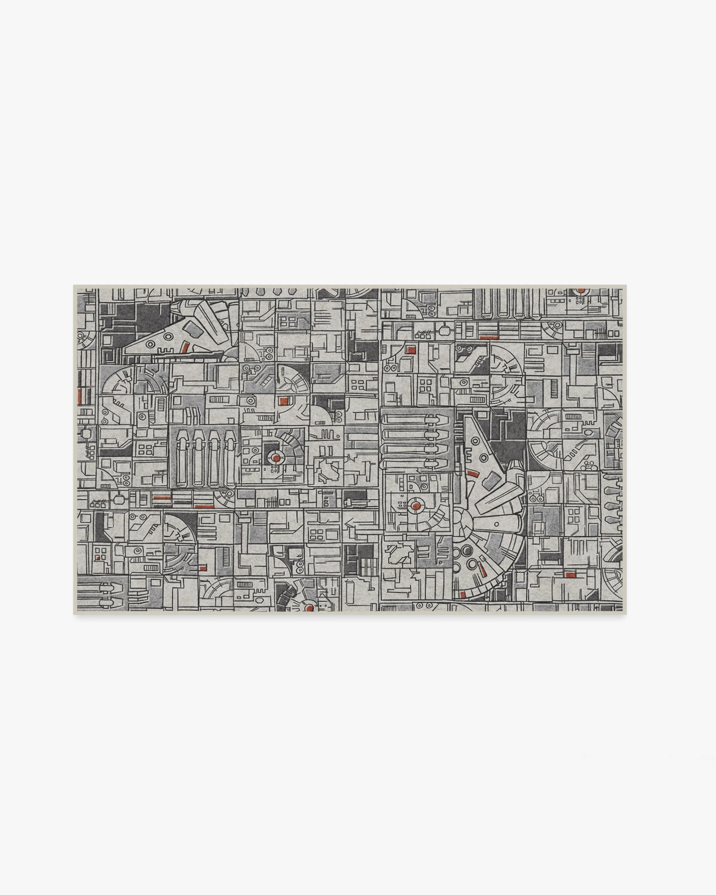 Smugglers Geo Grey Rug - Image 7
