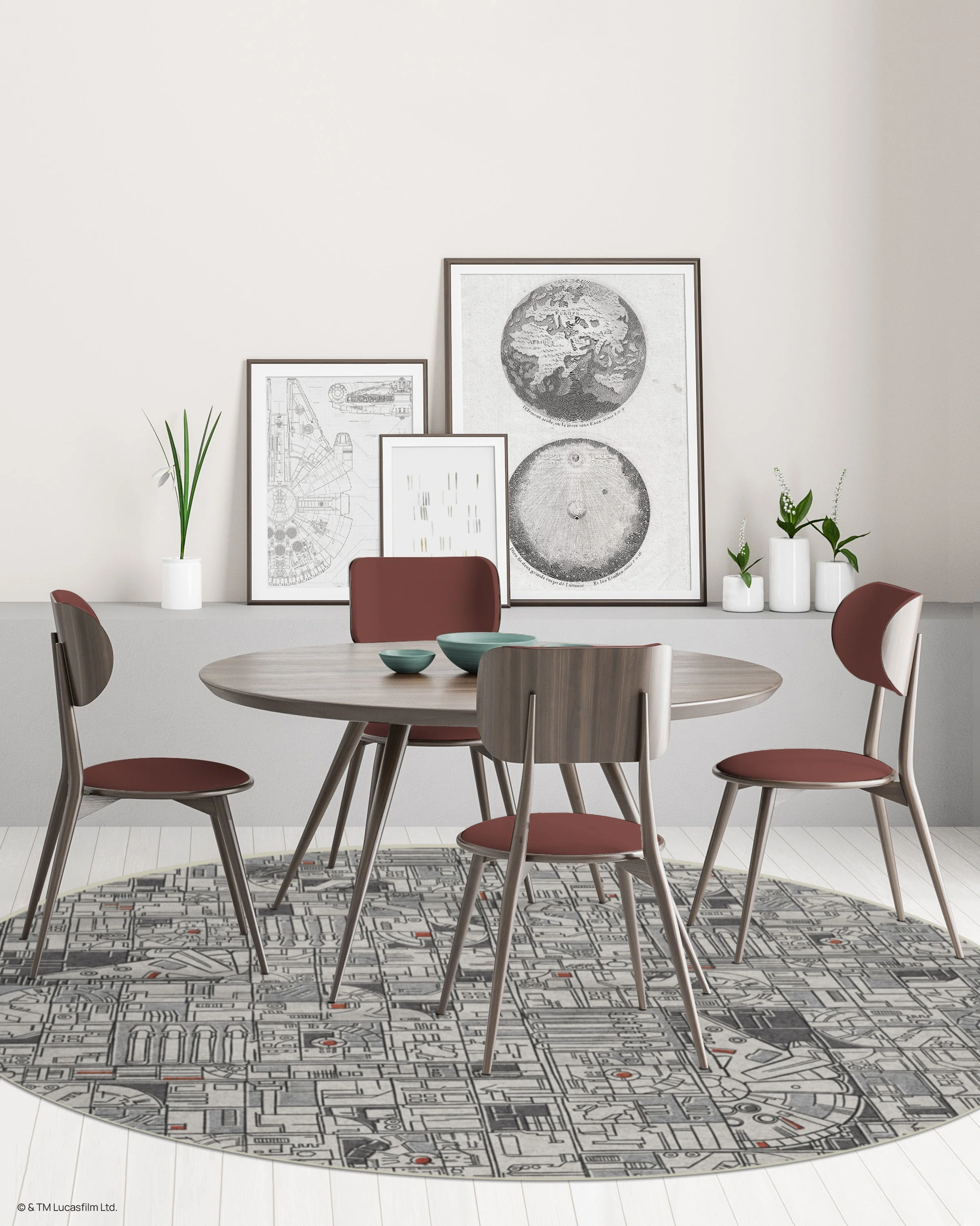 Smugglers Geo Grey Rug - Image 9