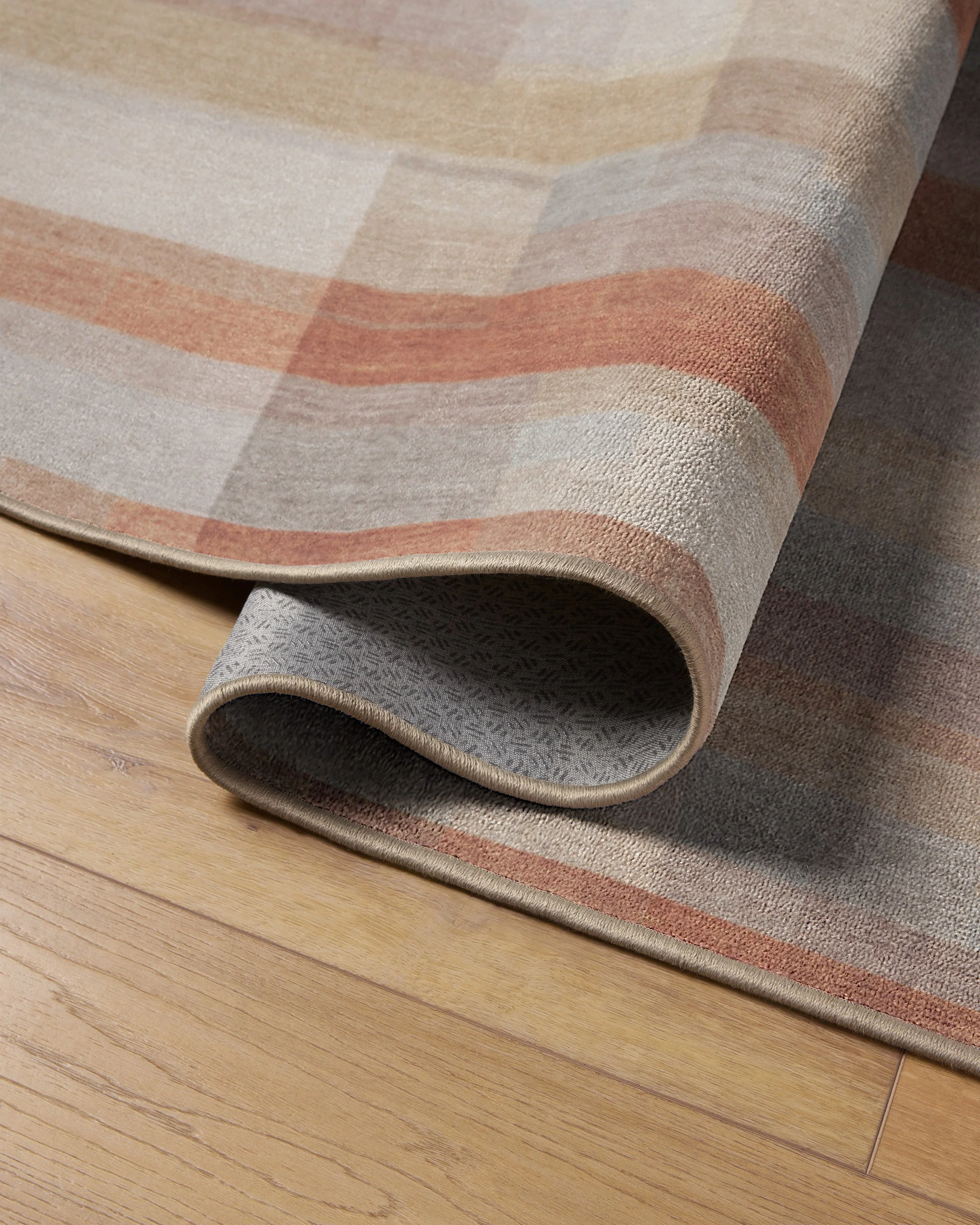 Solar Drift Rust & Grey Rug - Image 10