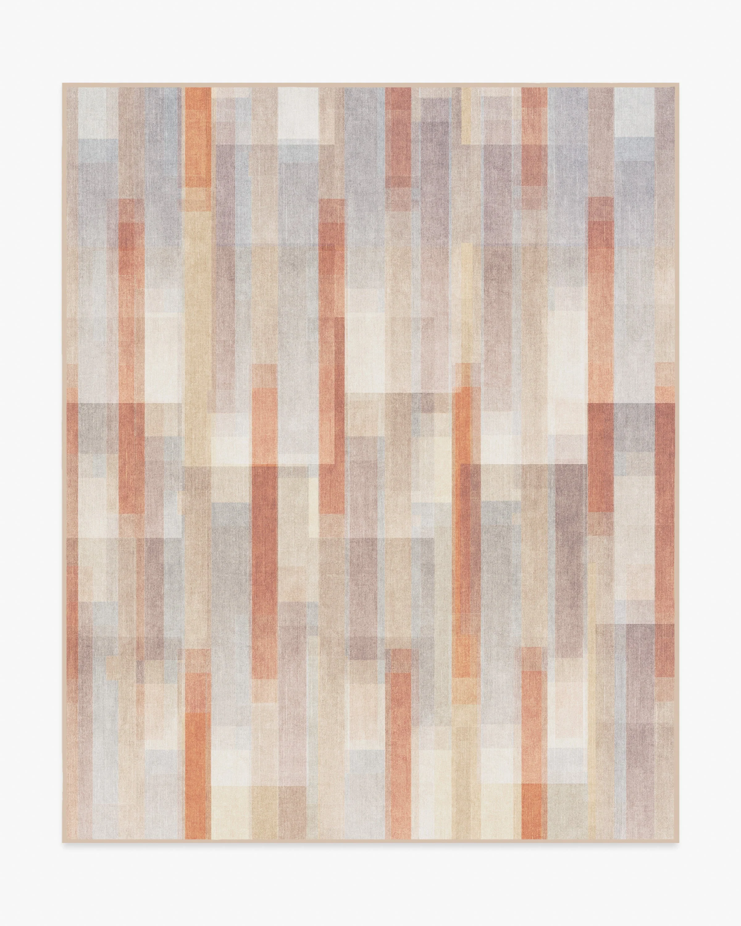 Solar Drift Rust & Grey Rug - Image 6