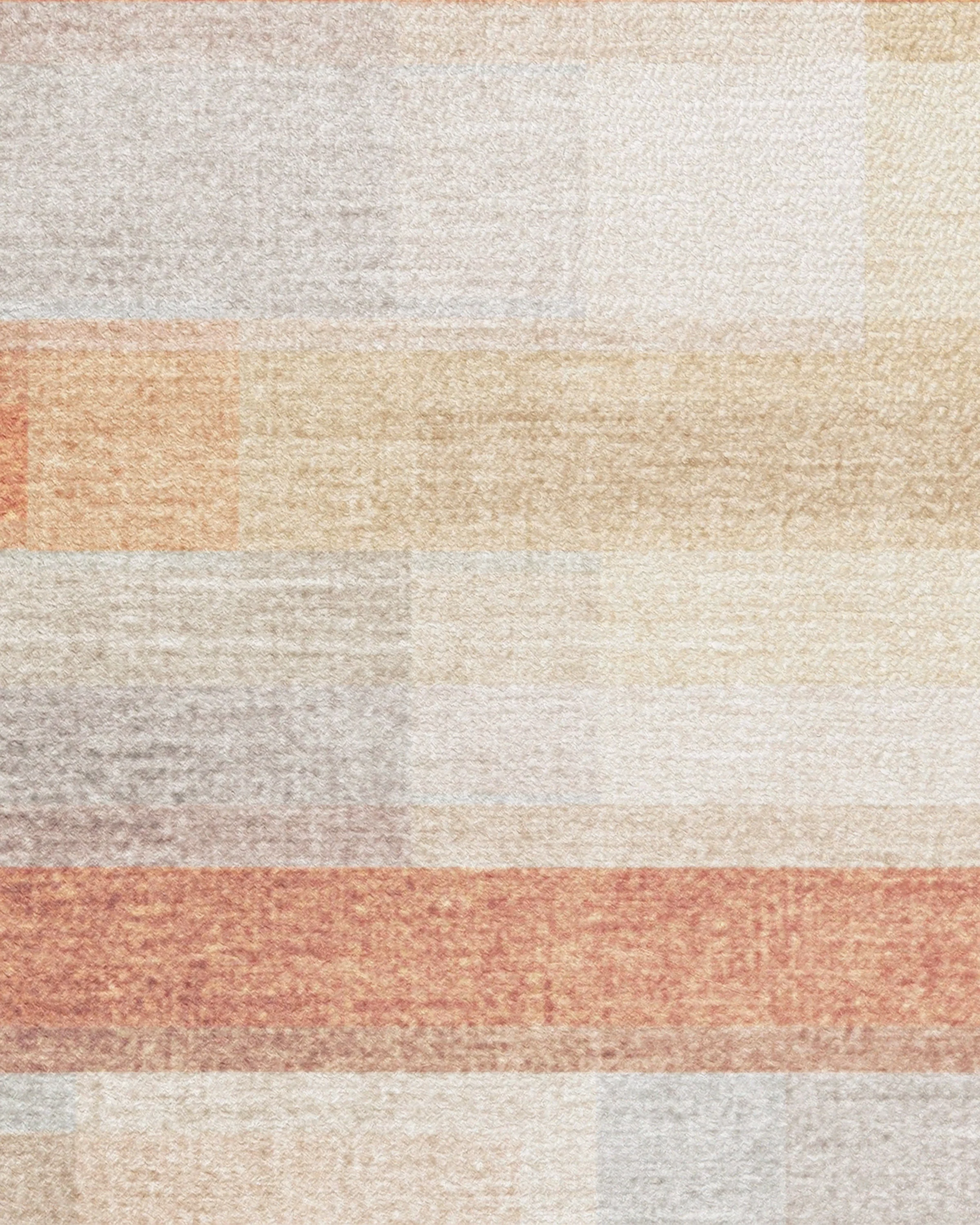 Solar Drift Rust & Grey Rug - Image 9