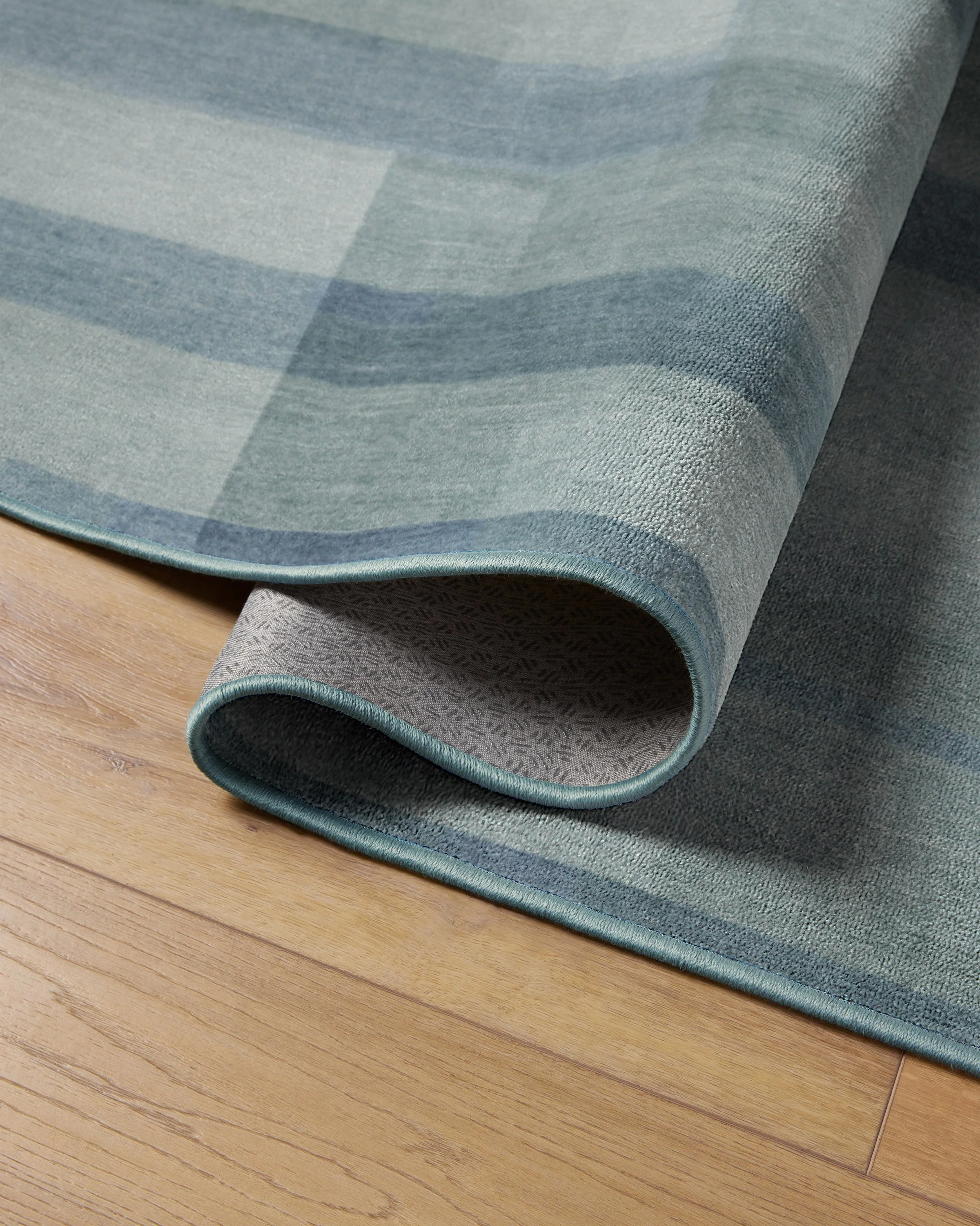 Solar Drift Silver Blue Rug - Image 10