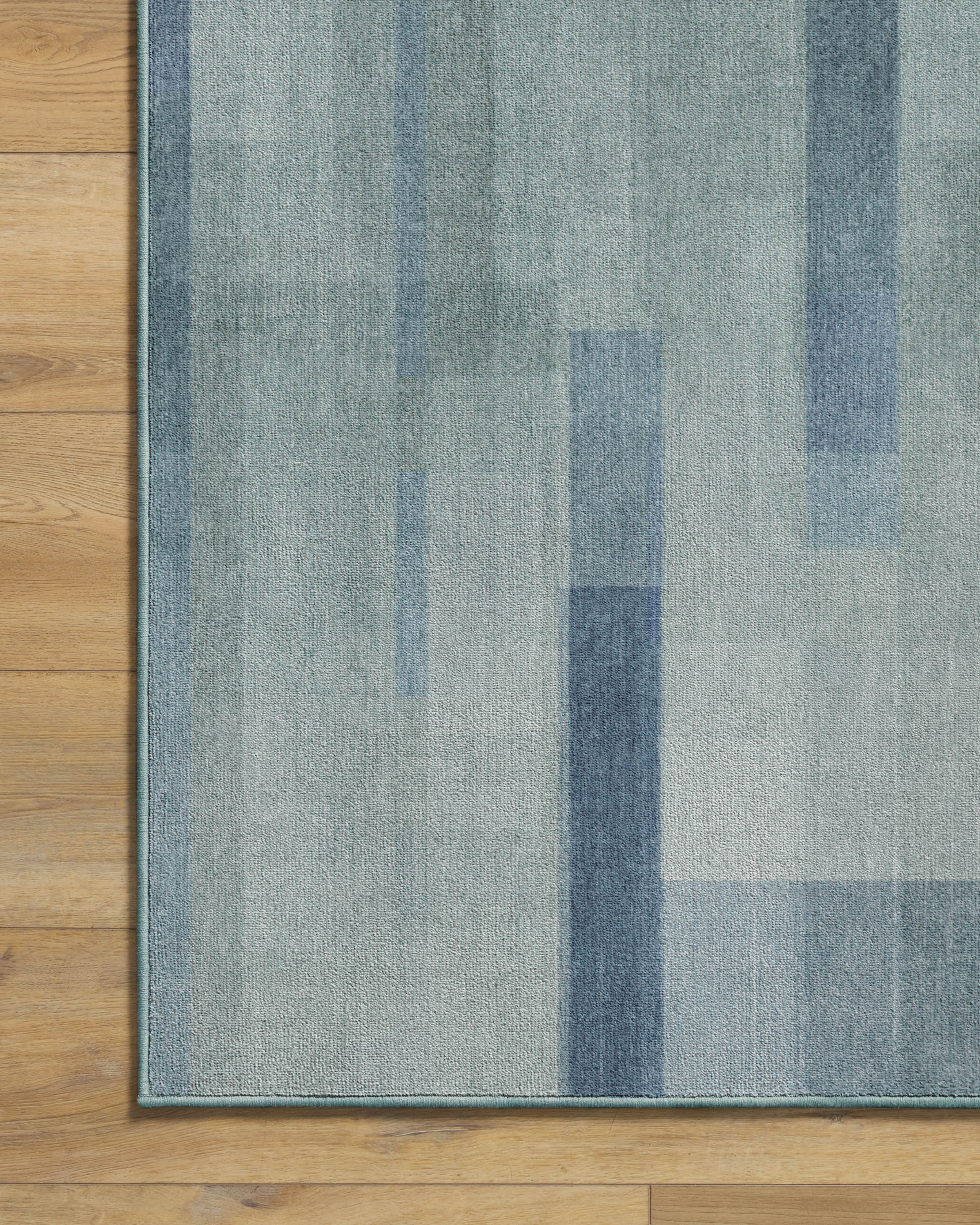 Solar Drift Silver Blue Rug - Image 11