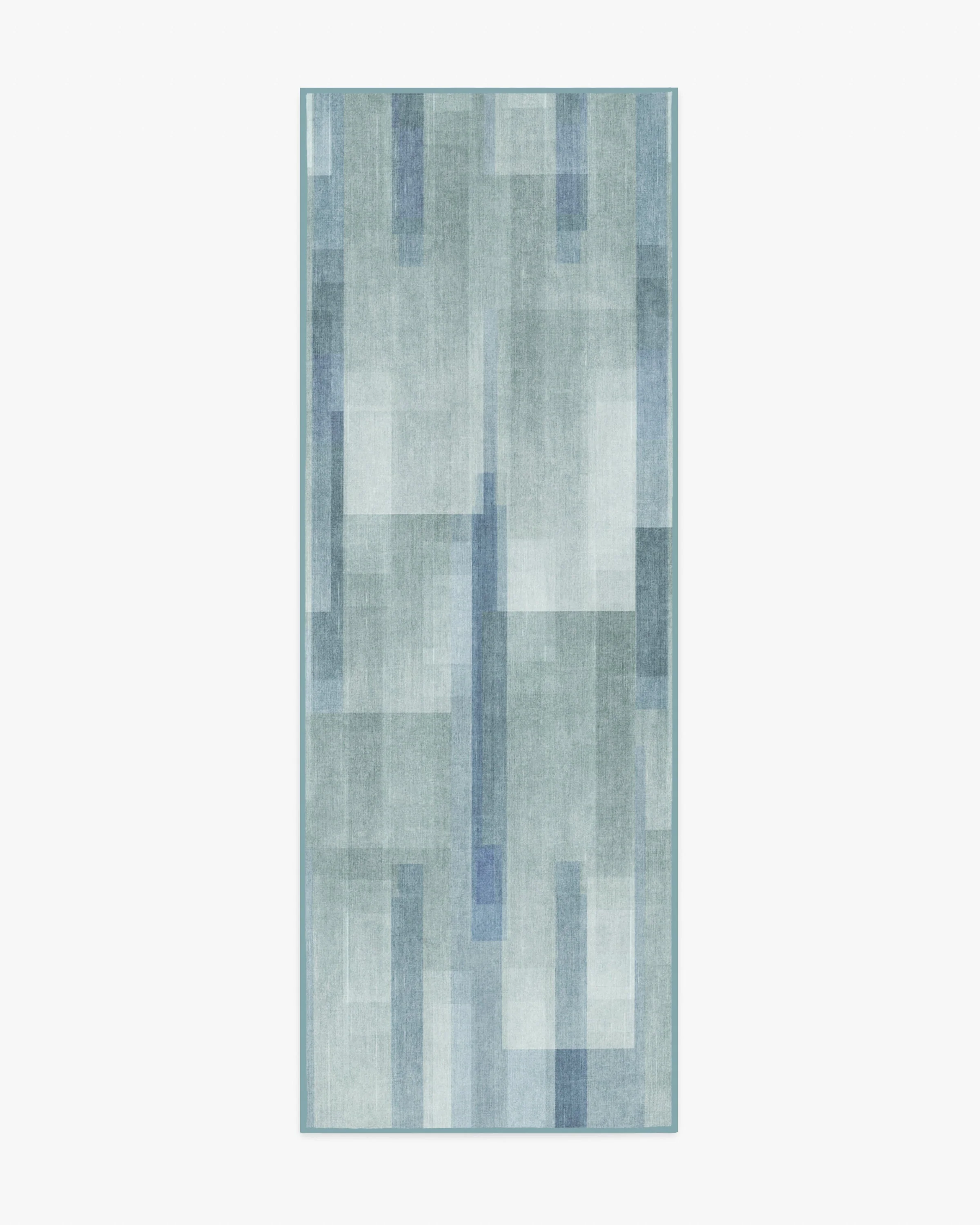 Solar Drift Silver Blue Rug - Image 3
