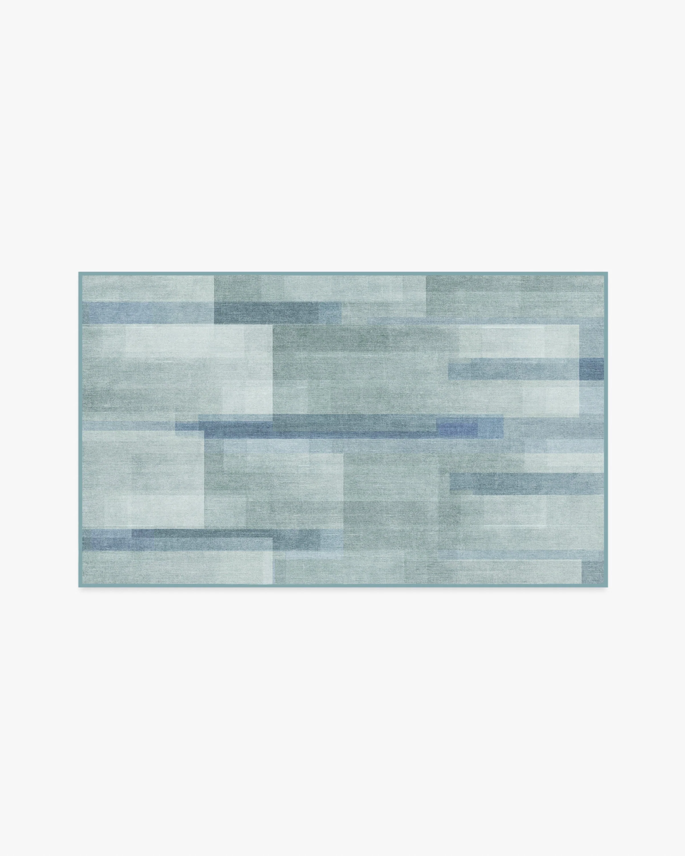 Solar Drift Silver Blue Rug - Image 4