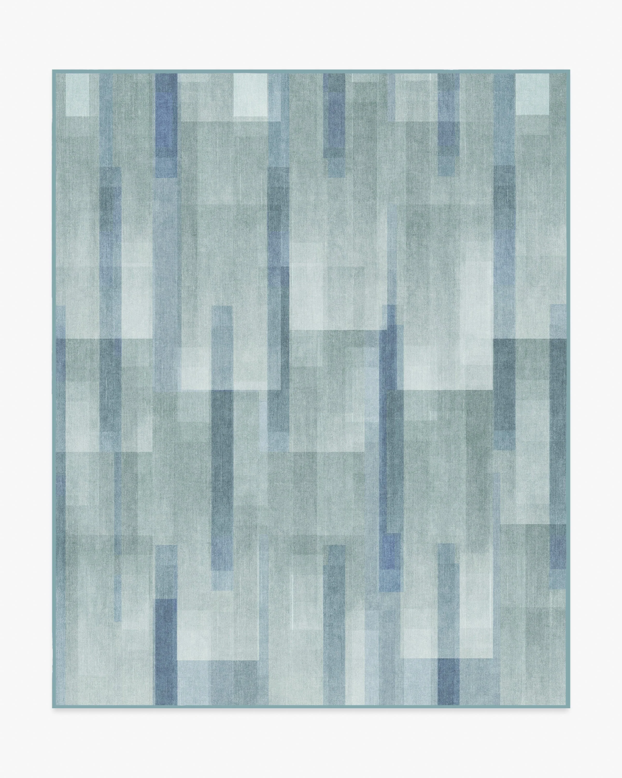 Solar Drift Silver Blue Rug - Image 6