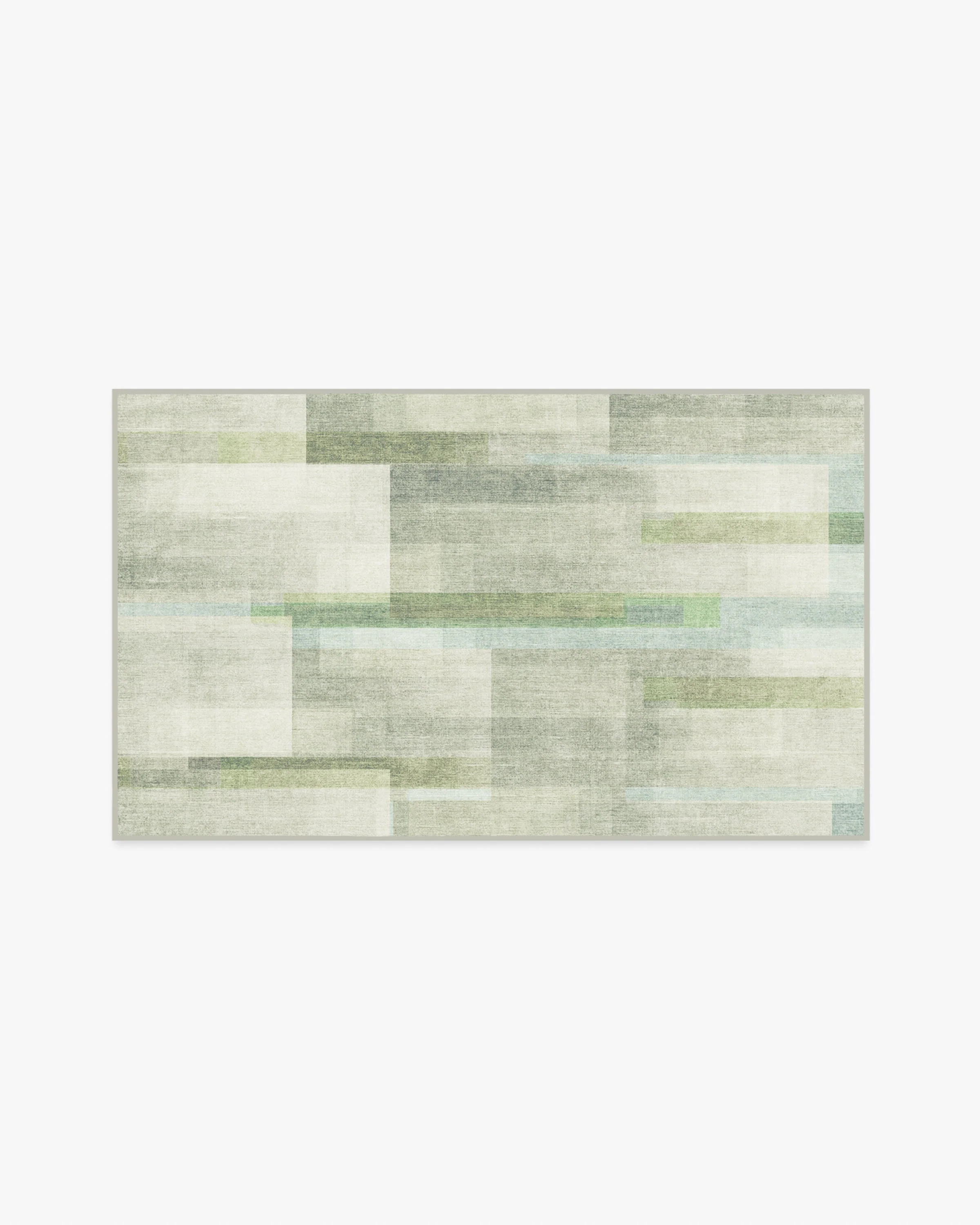Solar Drift Silver Green Rug - Image 4