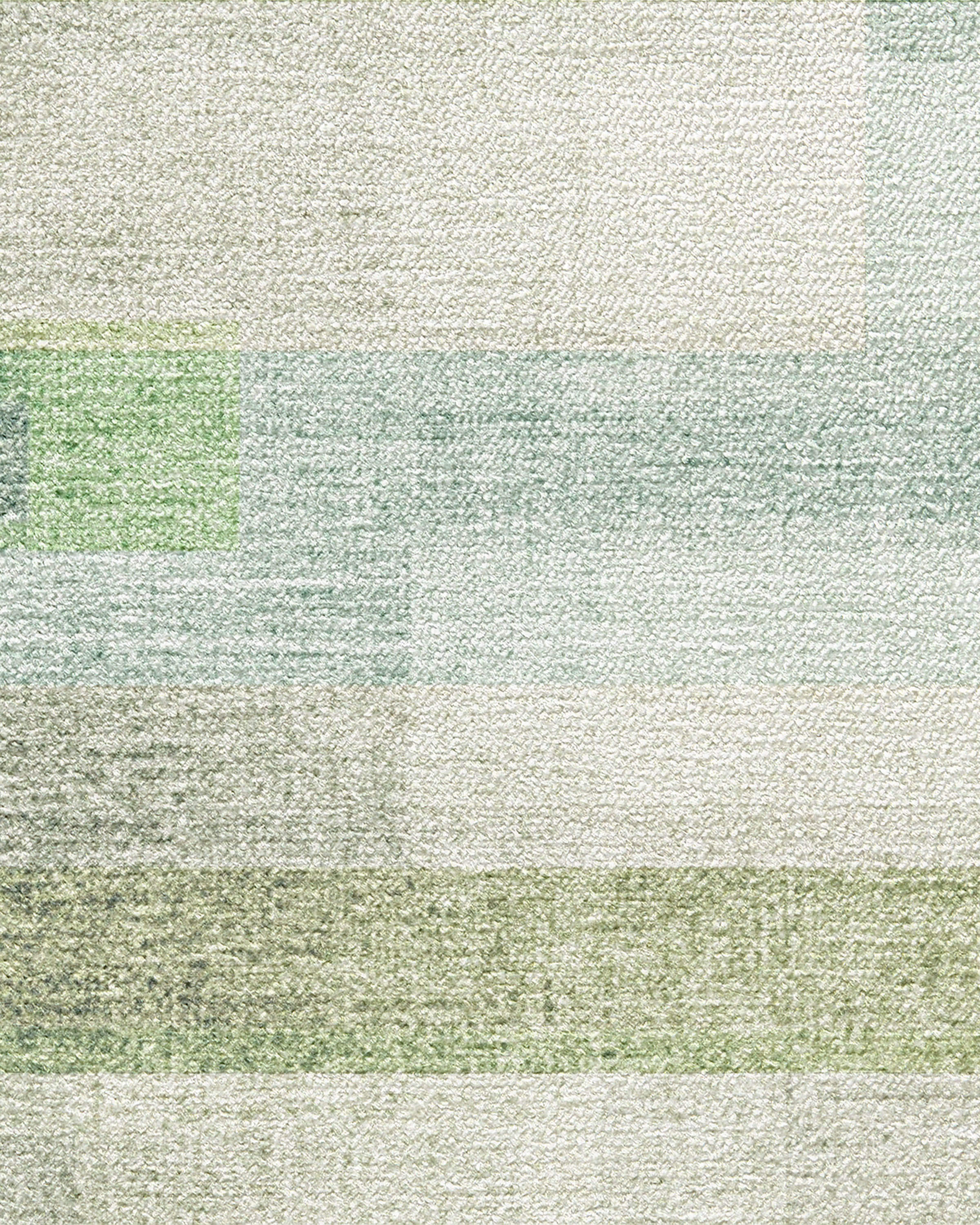 Solar Drift Silver Green Rug - Image 9