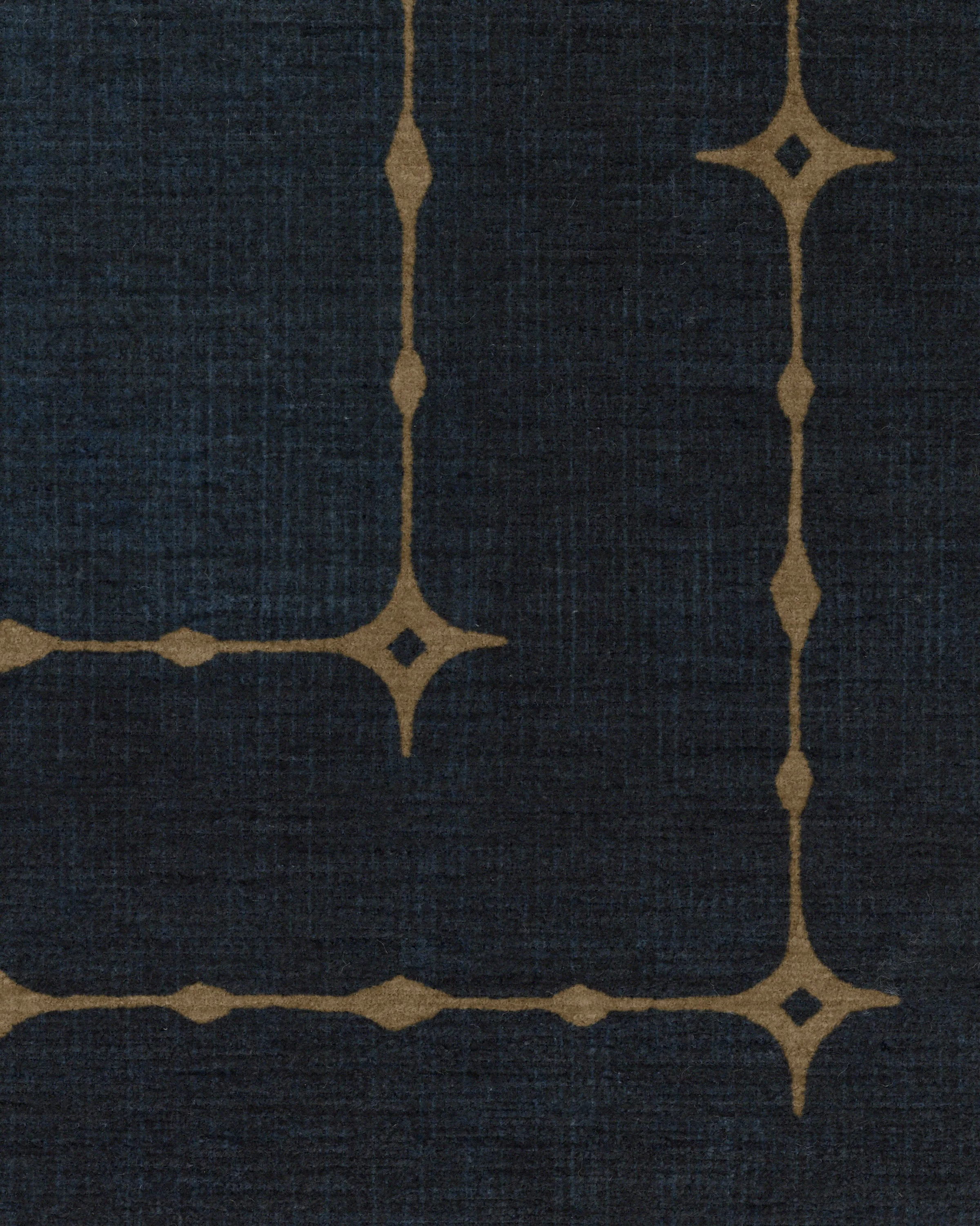 Sparkle Border Dark Navy Rug - Image 12