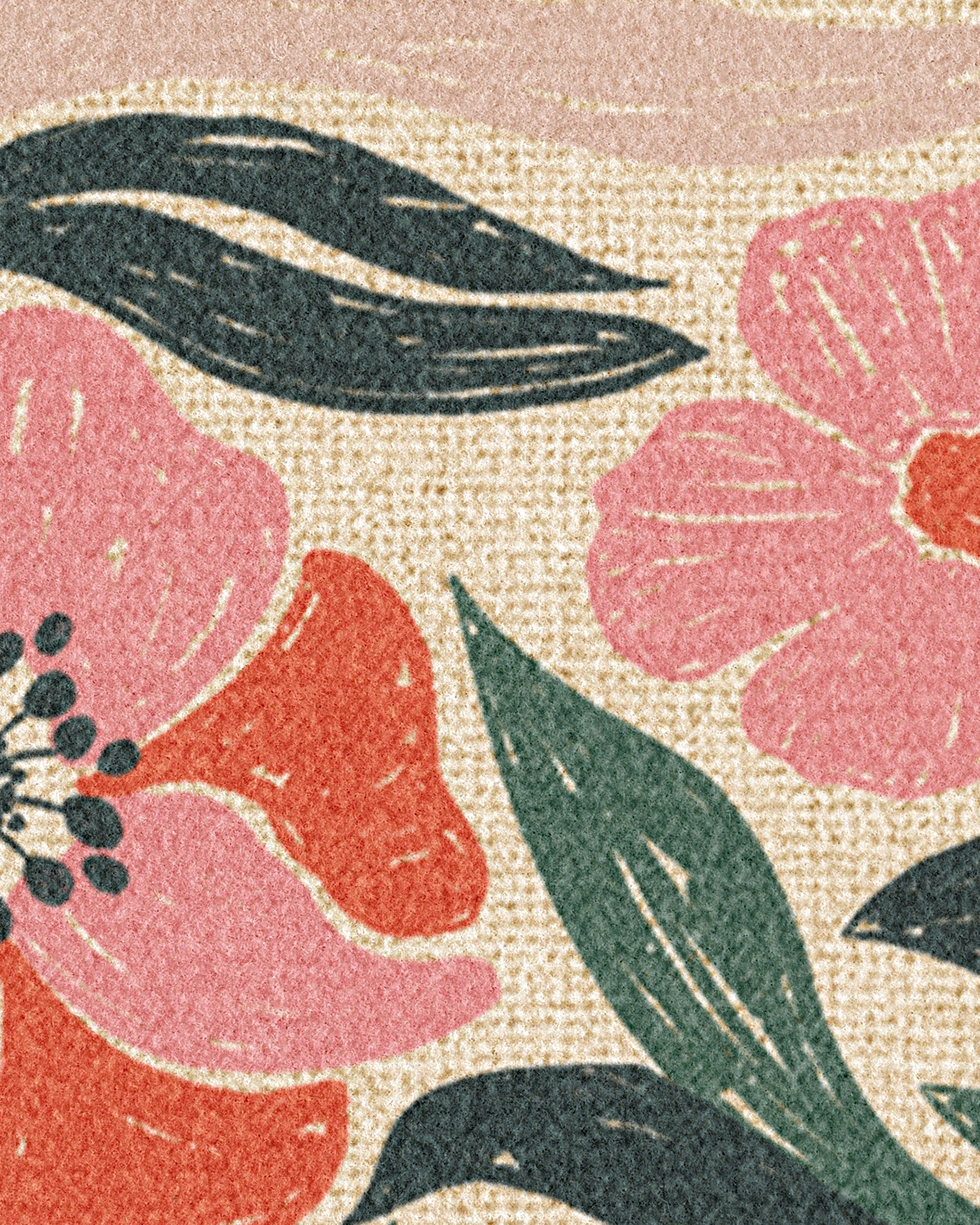 Spring Floral Doormat - Image 2