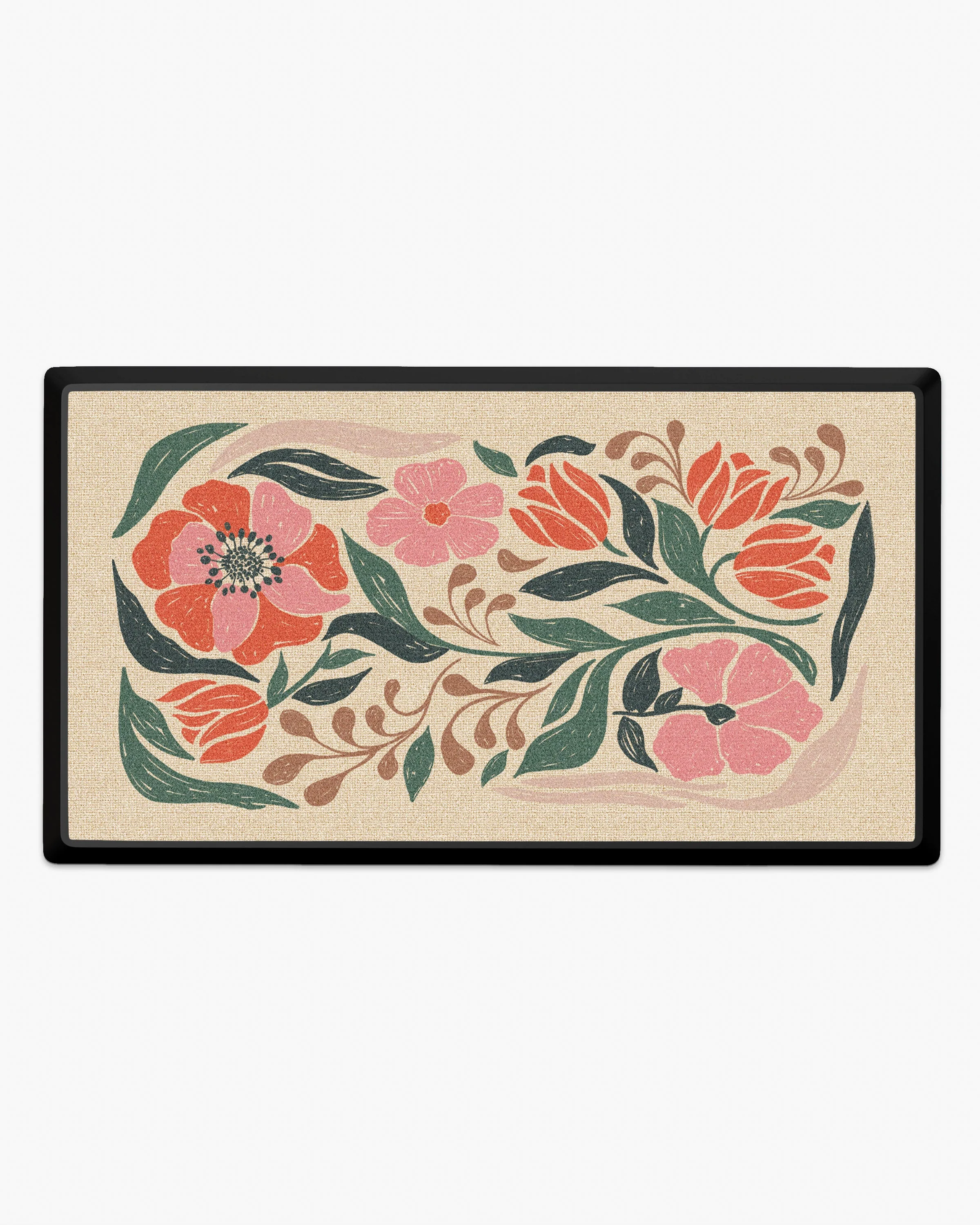 Spring Floral Large Doormat