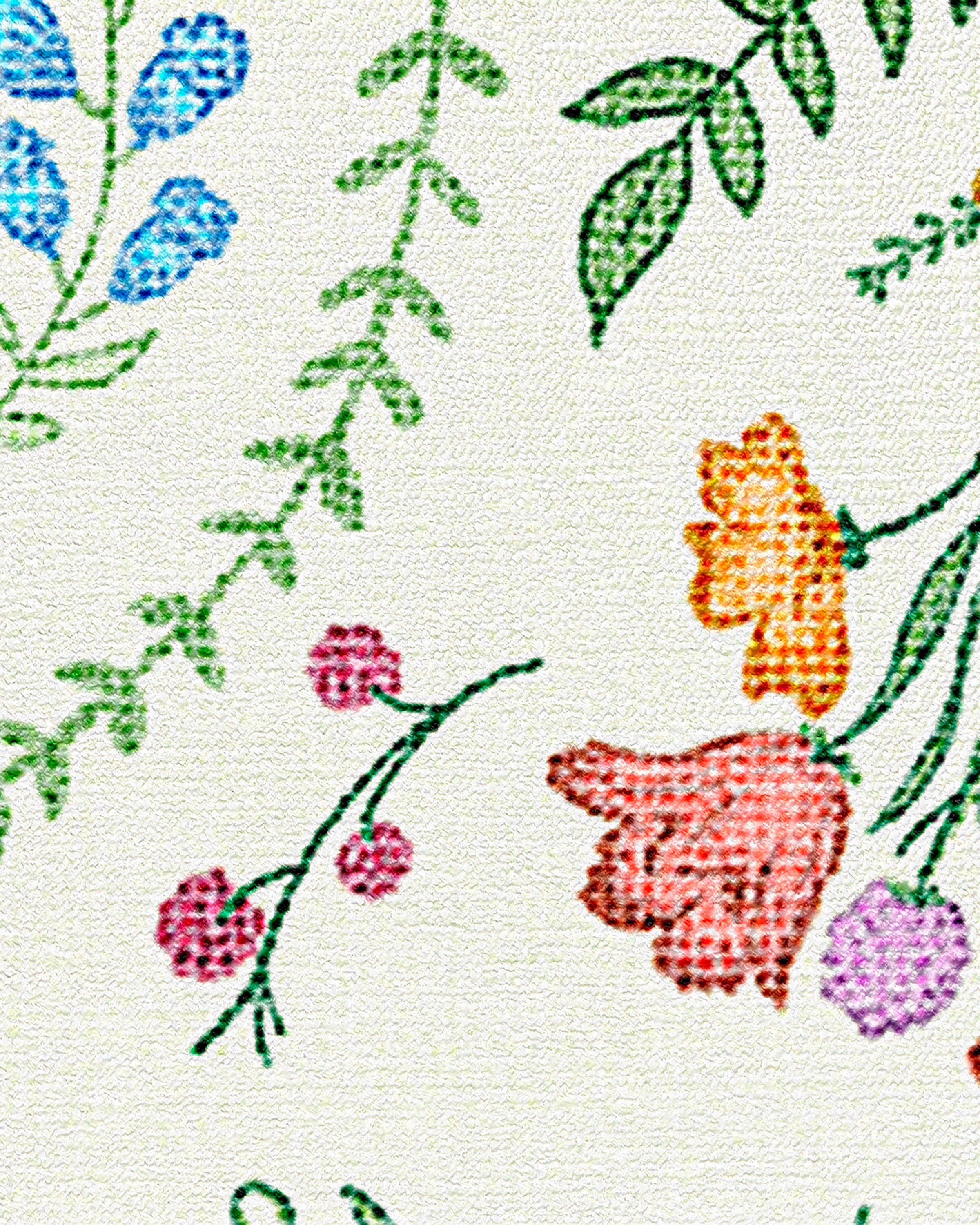 Springtime Lullaby Ivory Multicolor Rug - Image 6