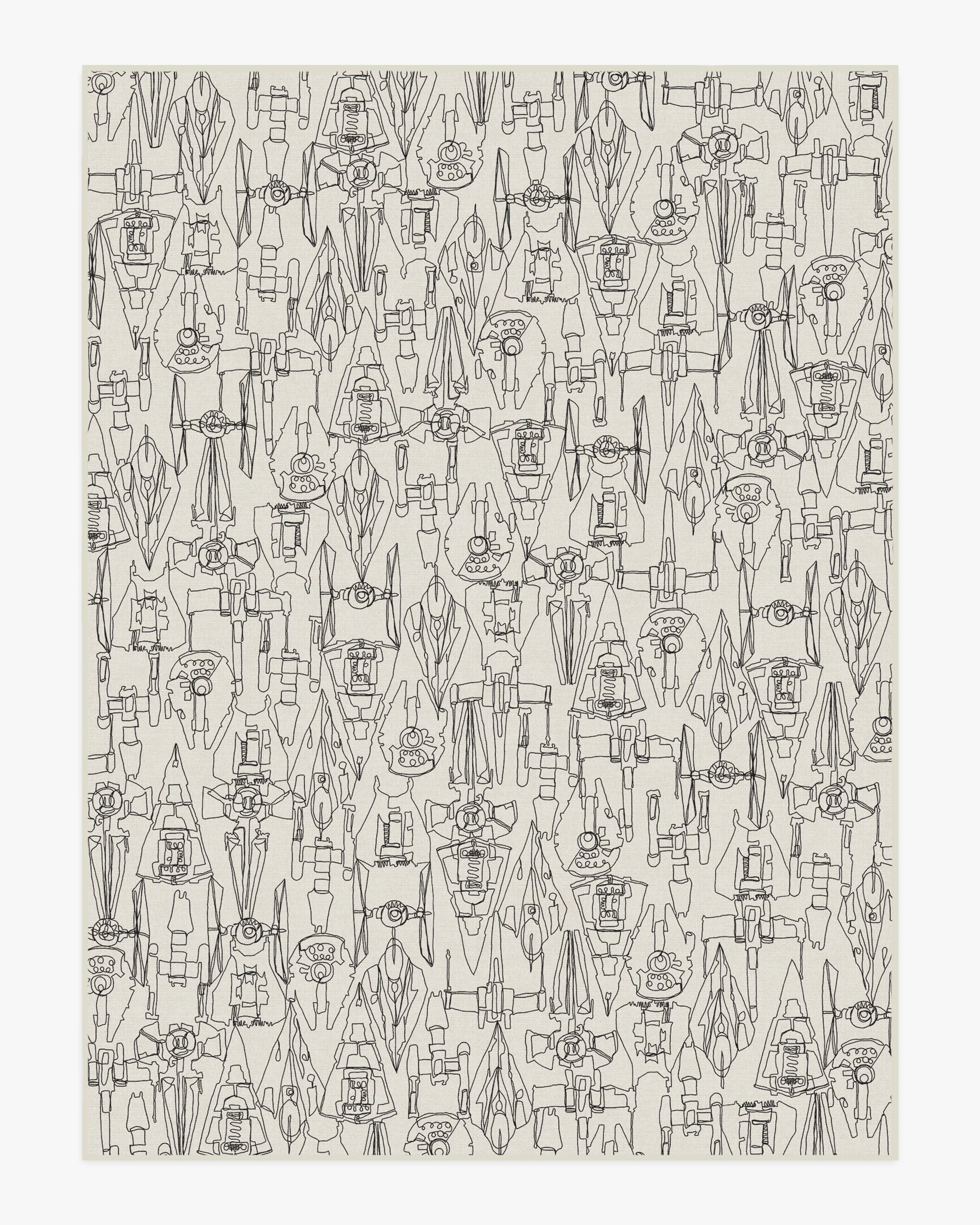 Star Wars Armada Creme Flatwoven Rug - Image 15