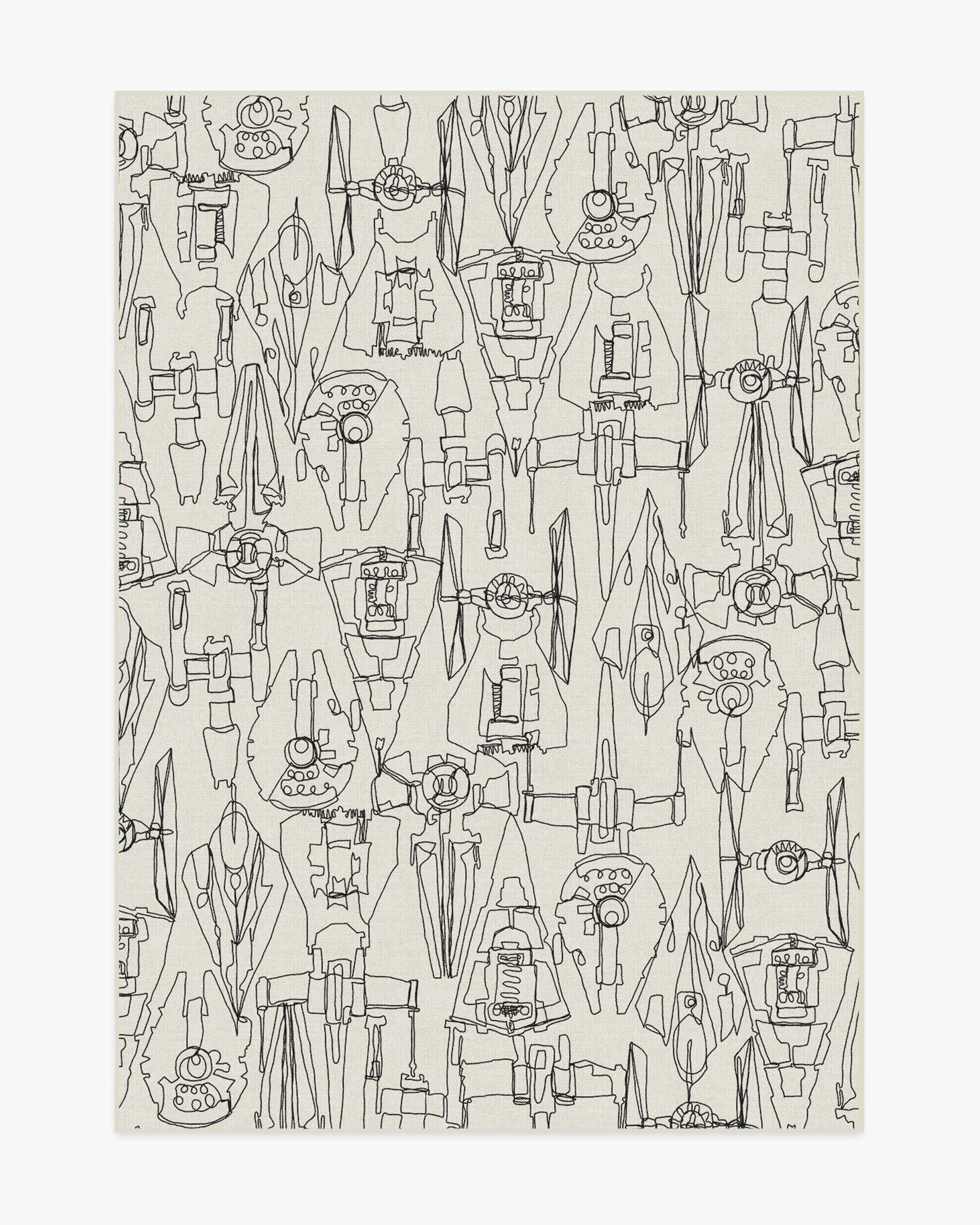 Star Wars Armada Creme Rug