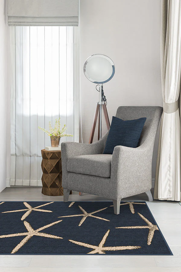 Starfish Navy Rug - Image 17
