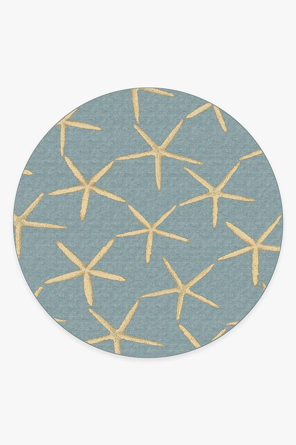 Starfish Pale Blue Flatwoven Rug - Image 18