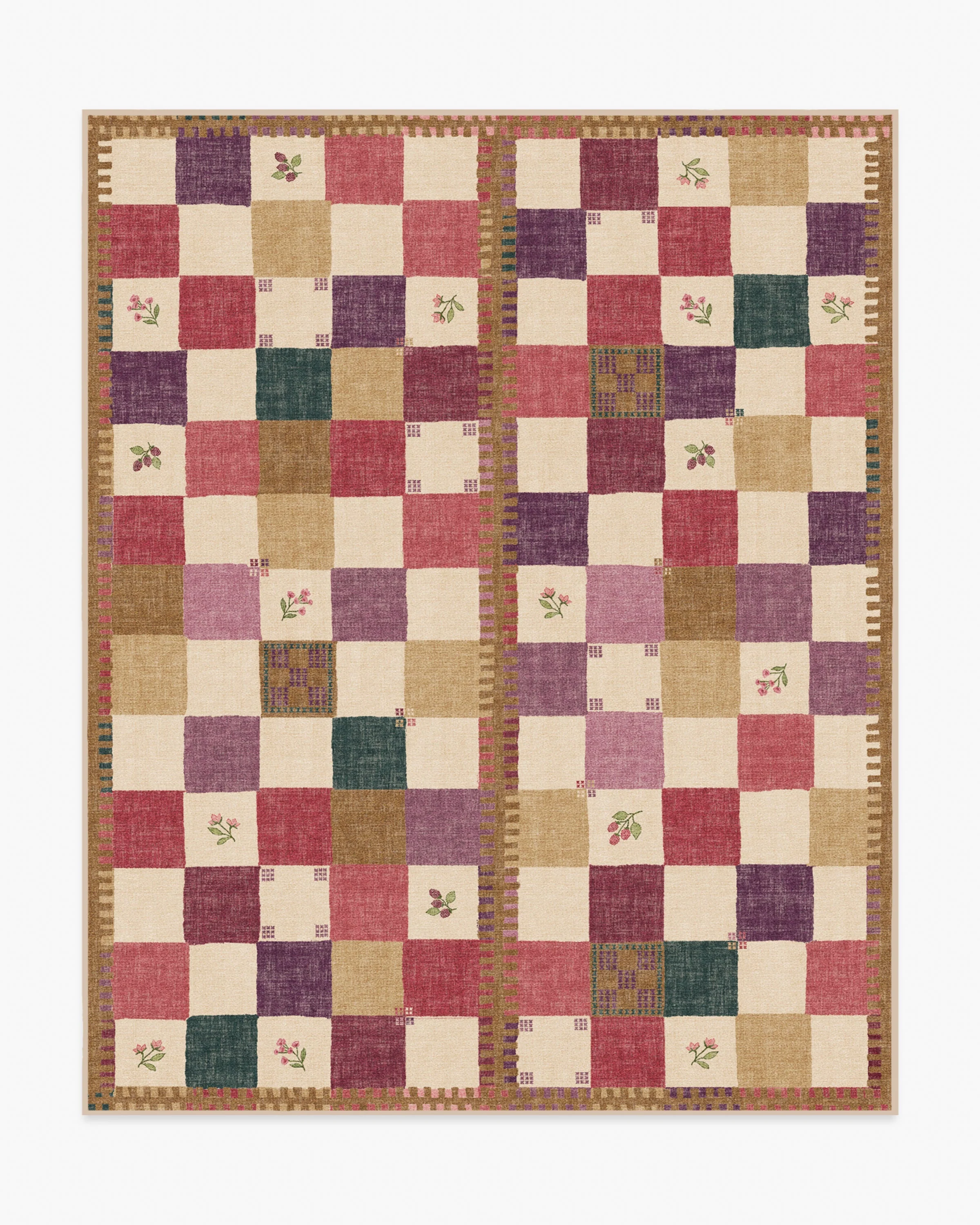 Stonefruit Red Flatwoven Rug - Image 13