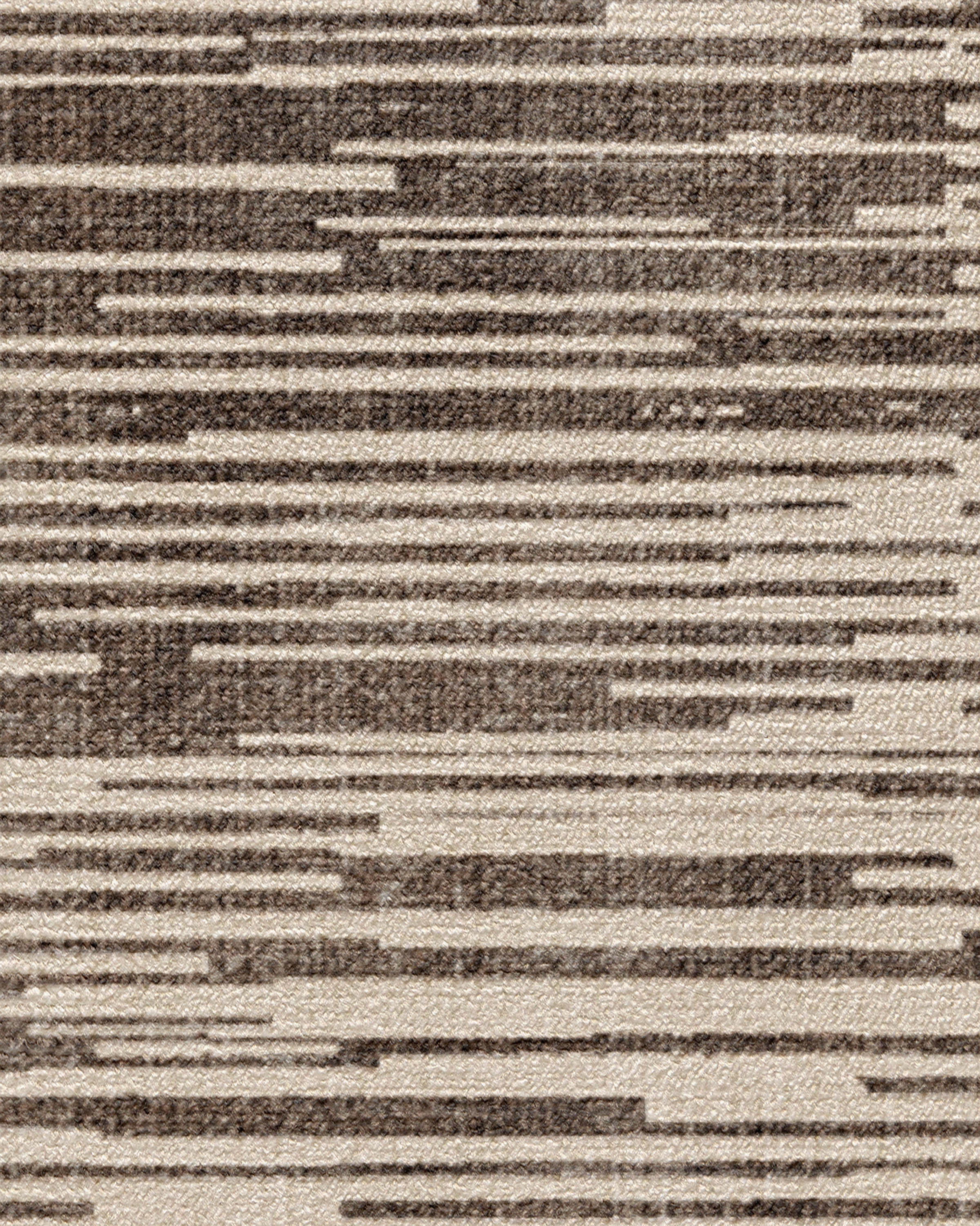 Striated Border Brown Rug - Image 7