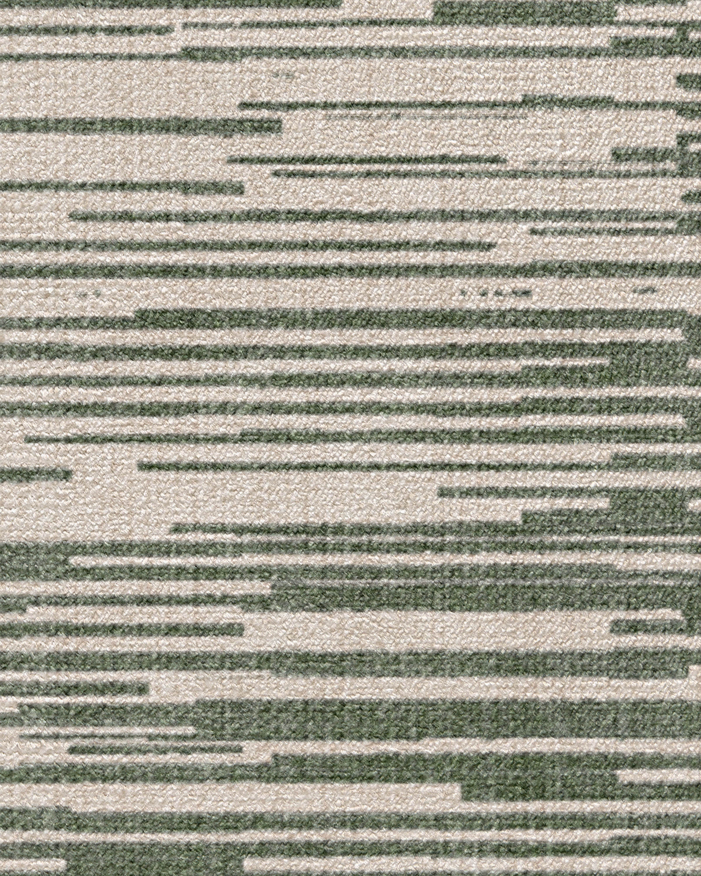 Striated Border Olive Green Rug - Image 7