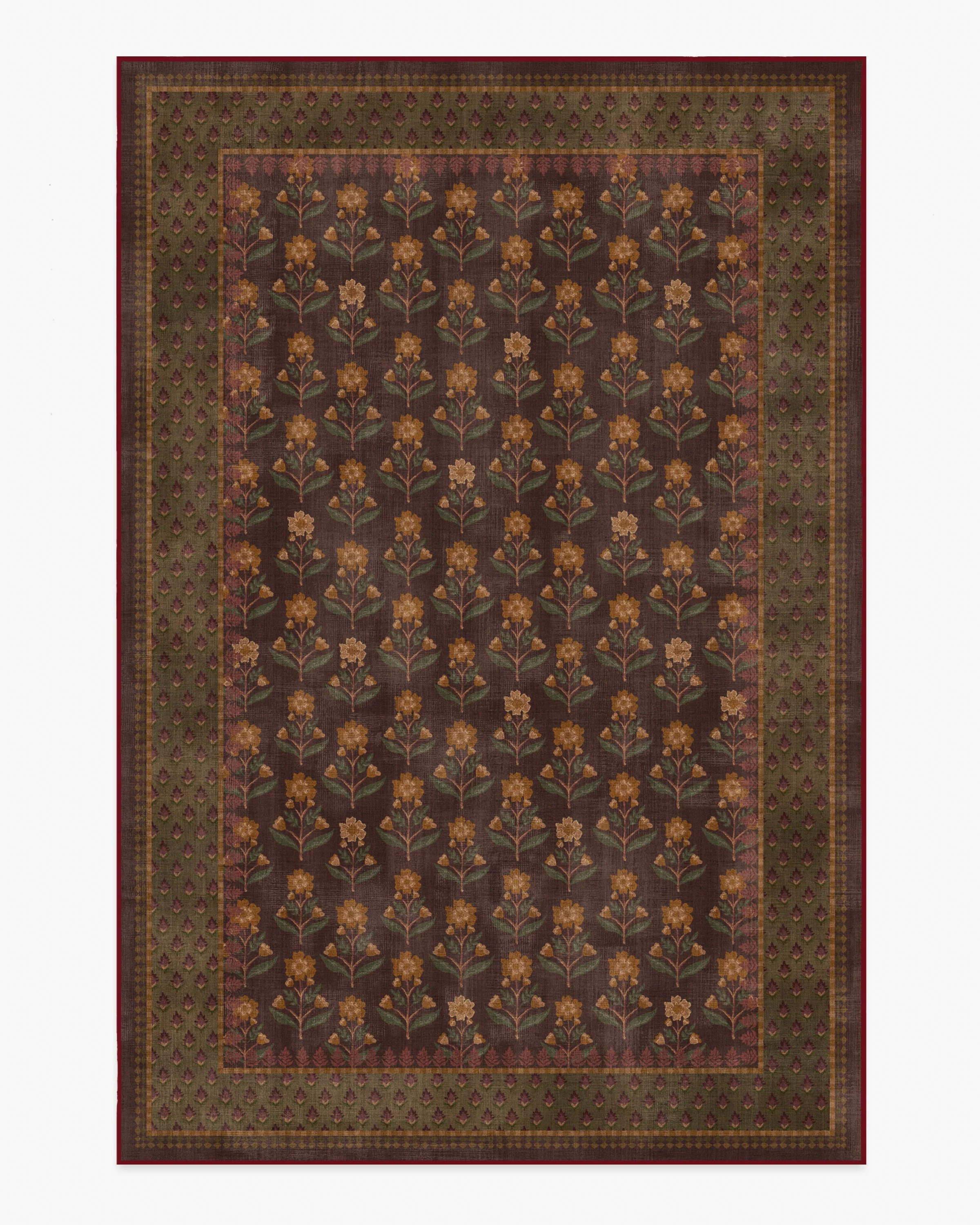 Sundara Brown & Olive Rug