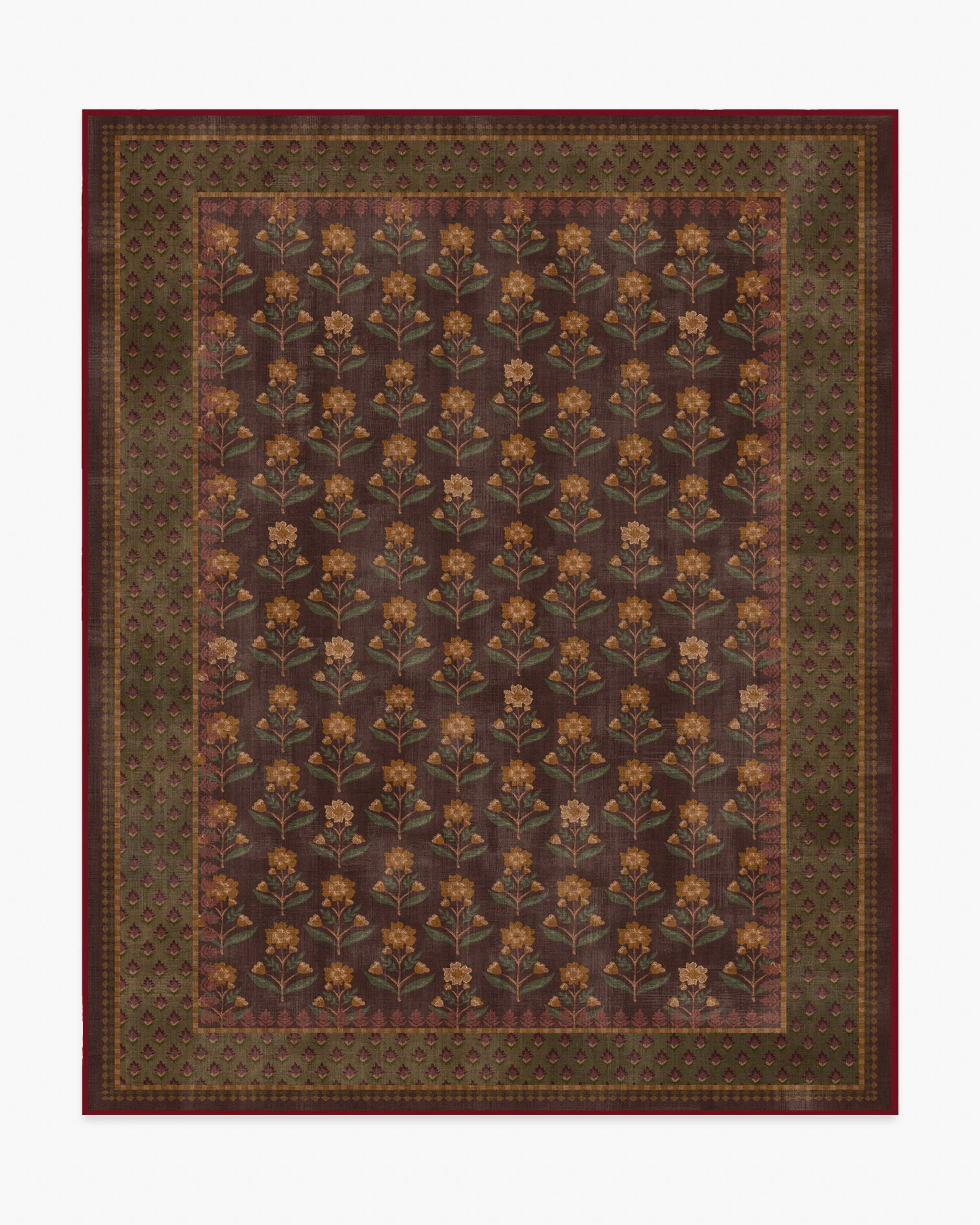Sundara Brown & Olive Rug - Image 6