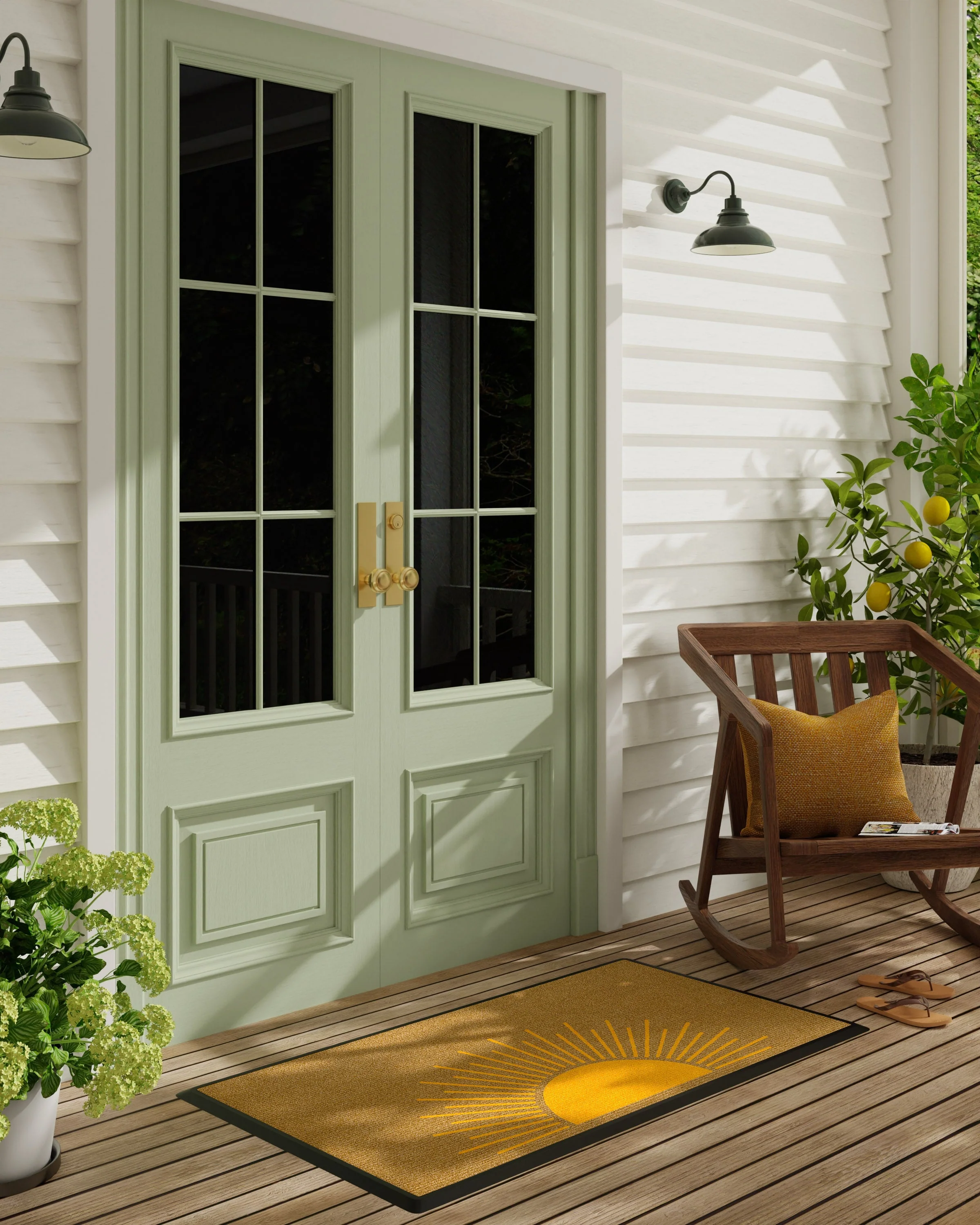 Sunshine Welcome Large Doormat - Image 3